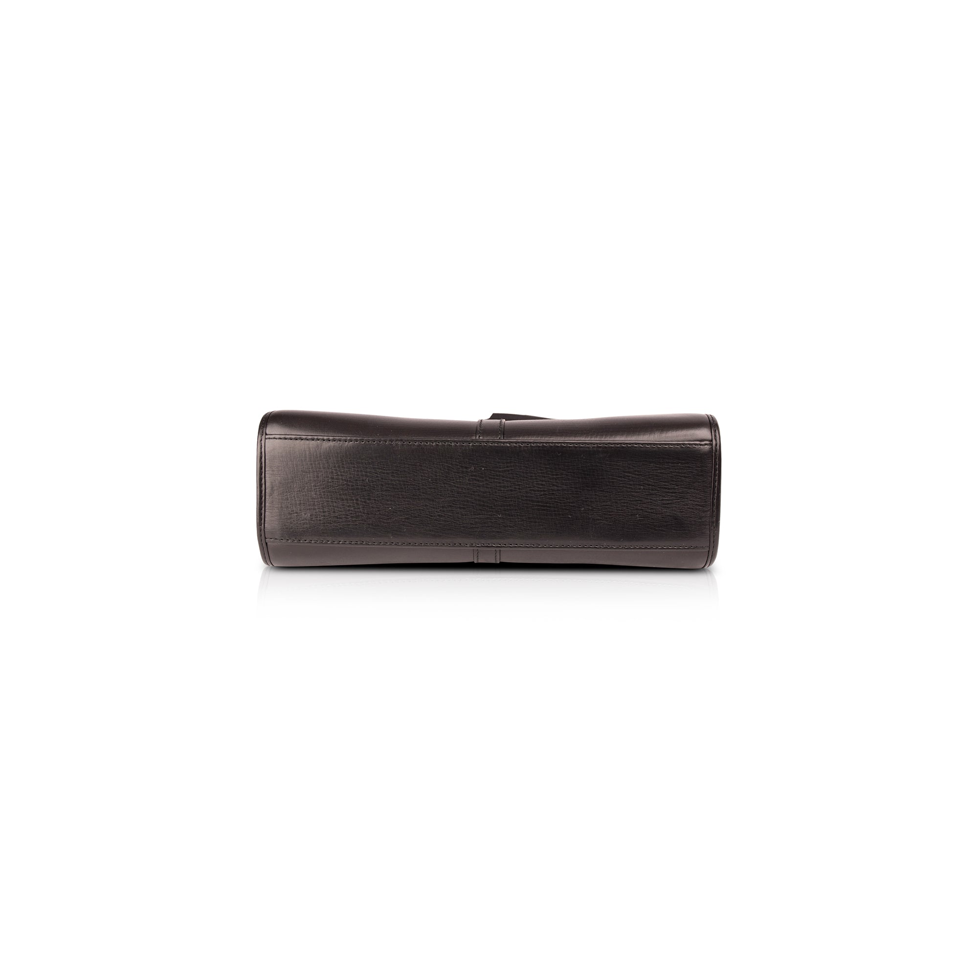 Gucci Black Leather Jackie Bardot Bag