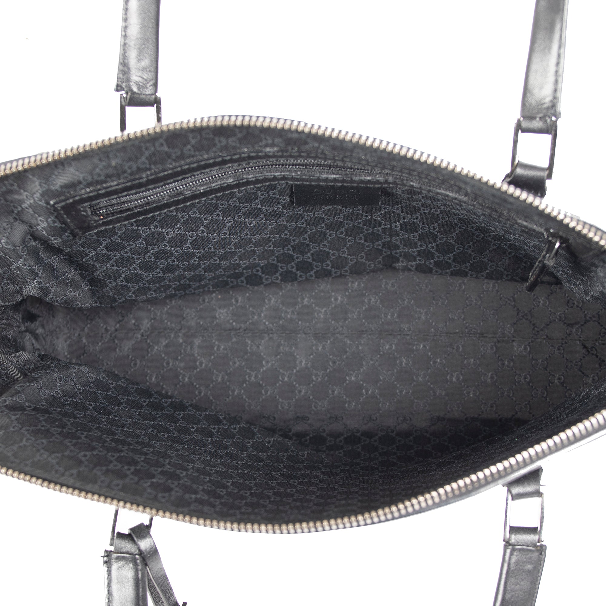 Gucci Black Leather Shoulder Bag