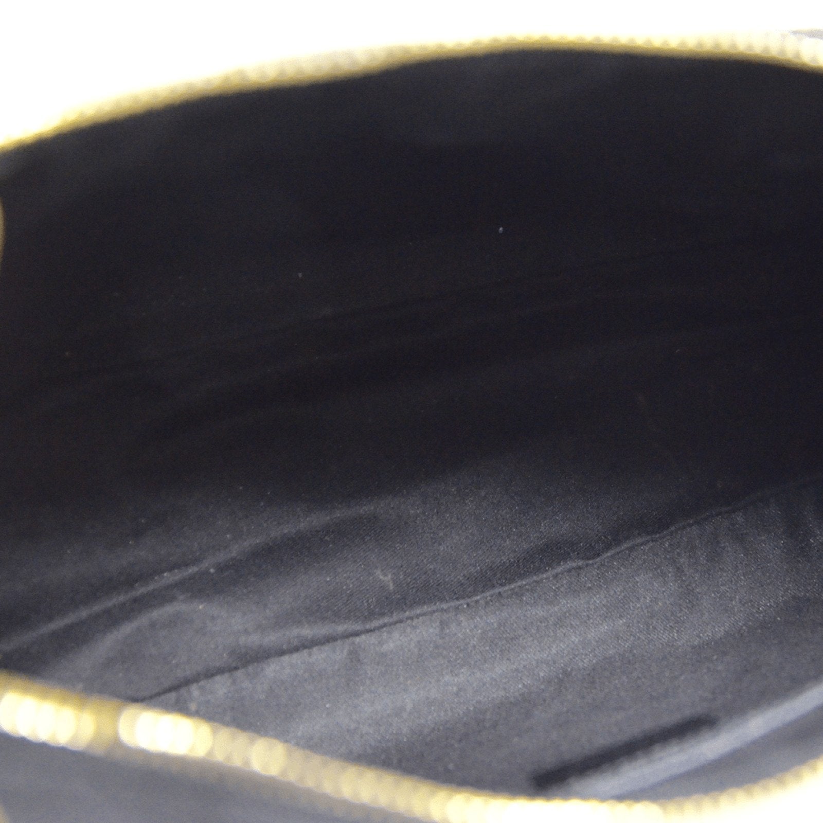 Gucci Black Monogram Anita Bamboo Top Handle Bag