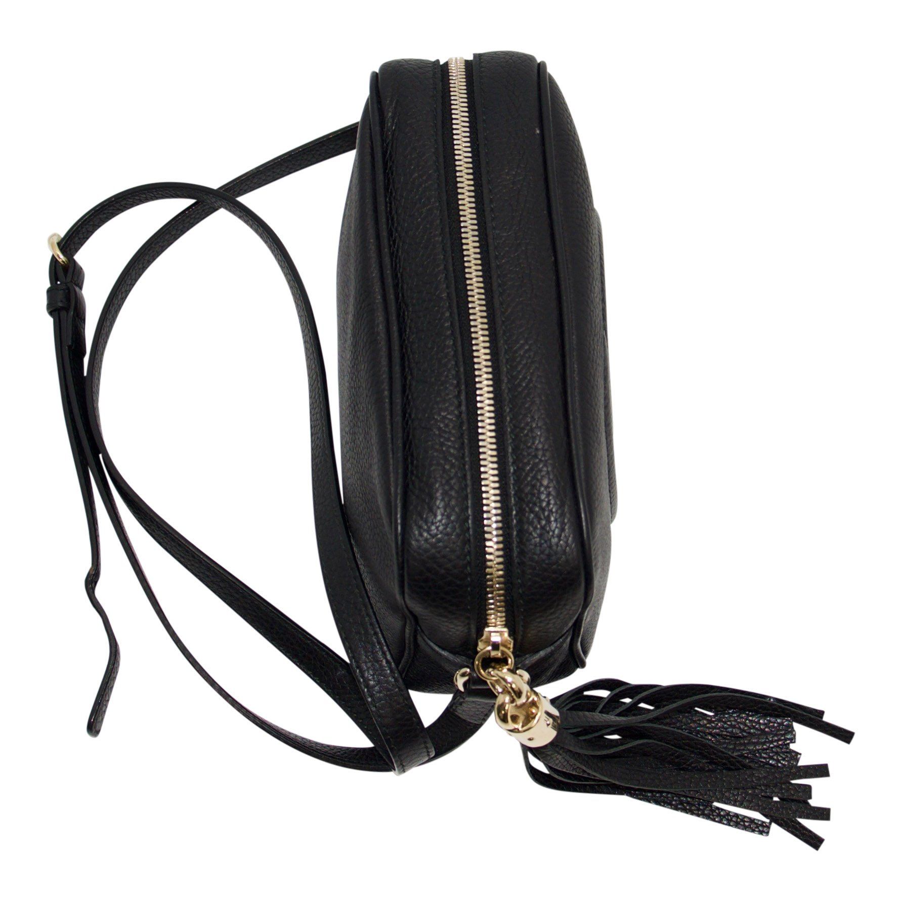 Gucci Black Soho Disco Crossbody Bag