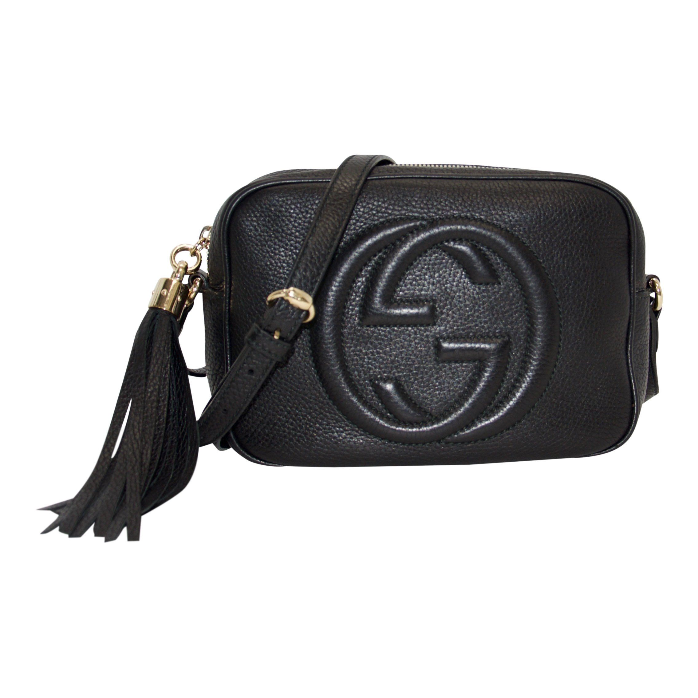 Gucci Black Soho Disco Crossbody Bag