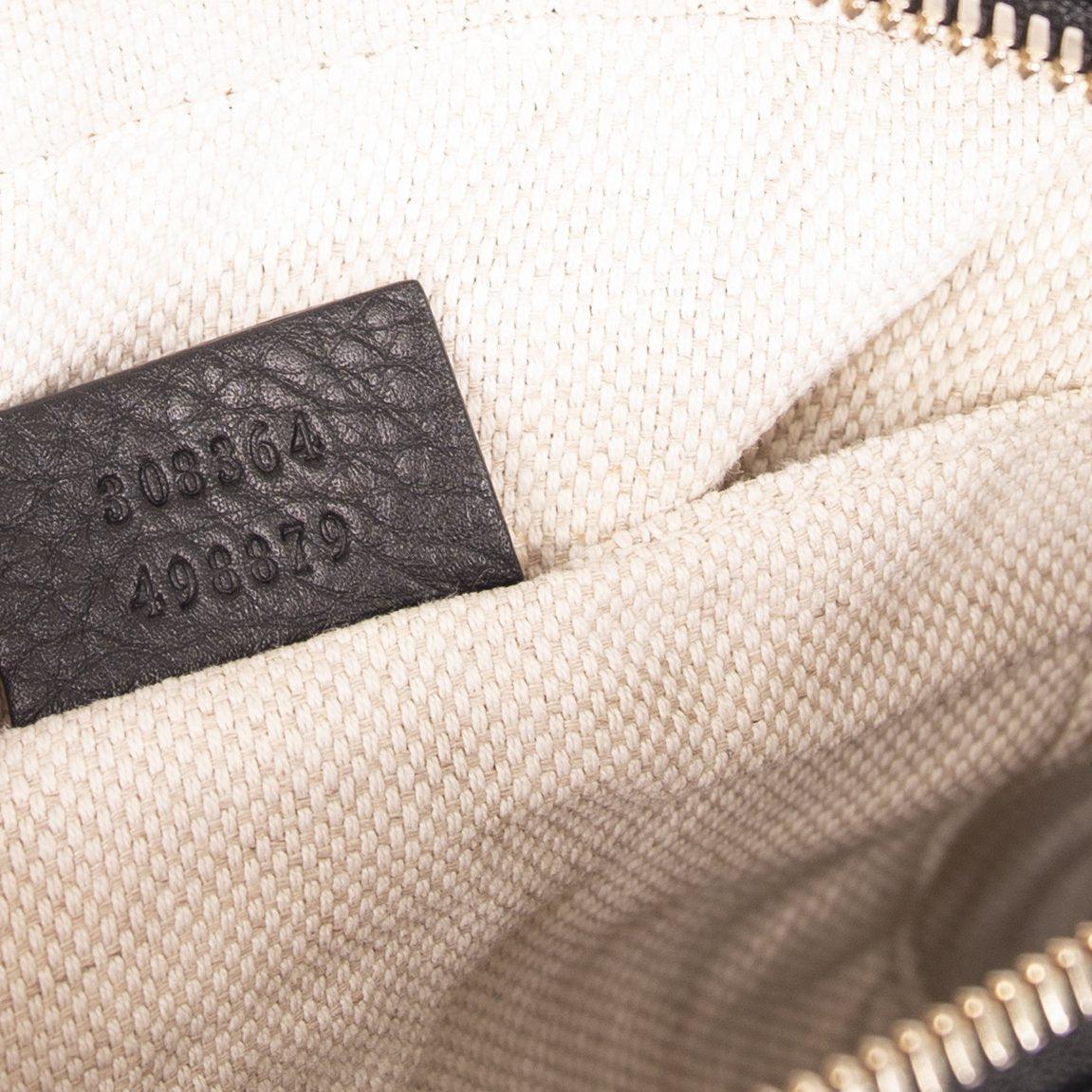 Gucci Black Soho Small Leather Disco Bag