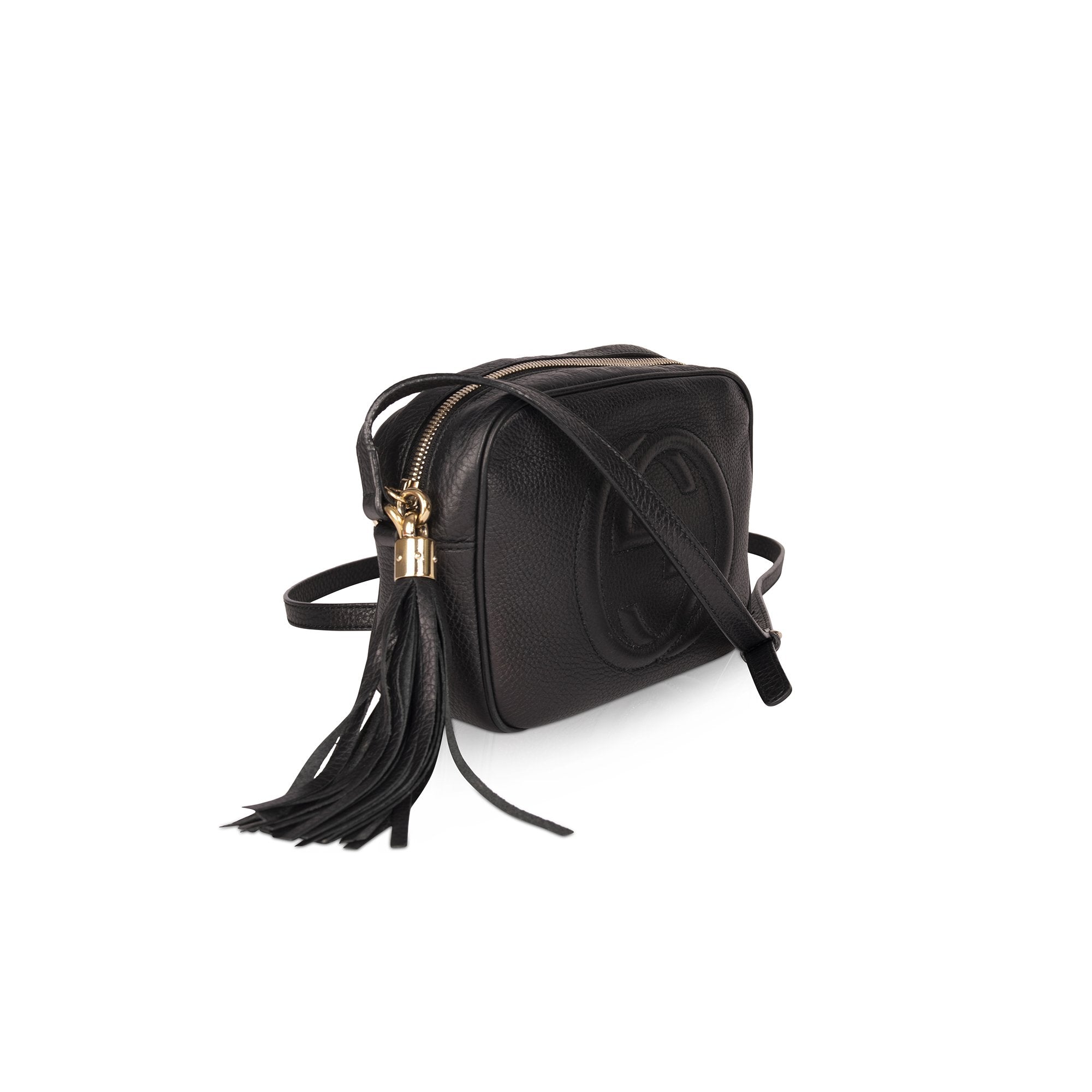 Gucci Black Soho Small Leather Disco Bag