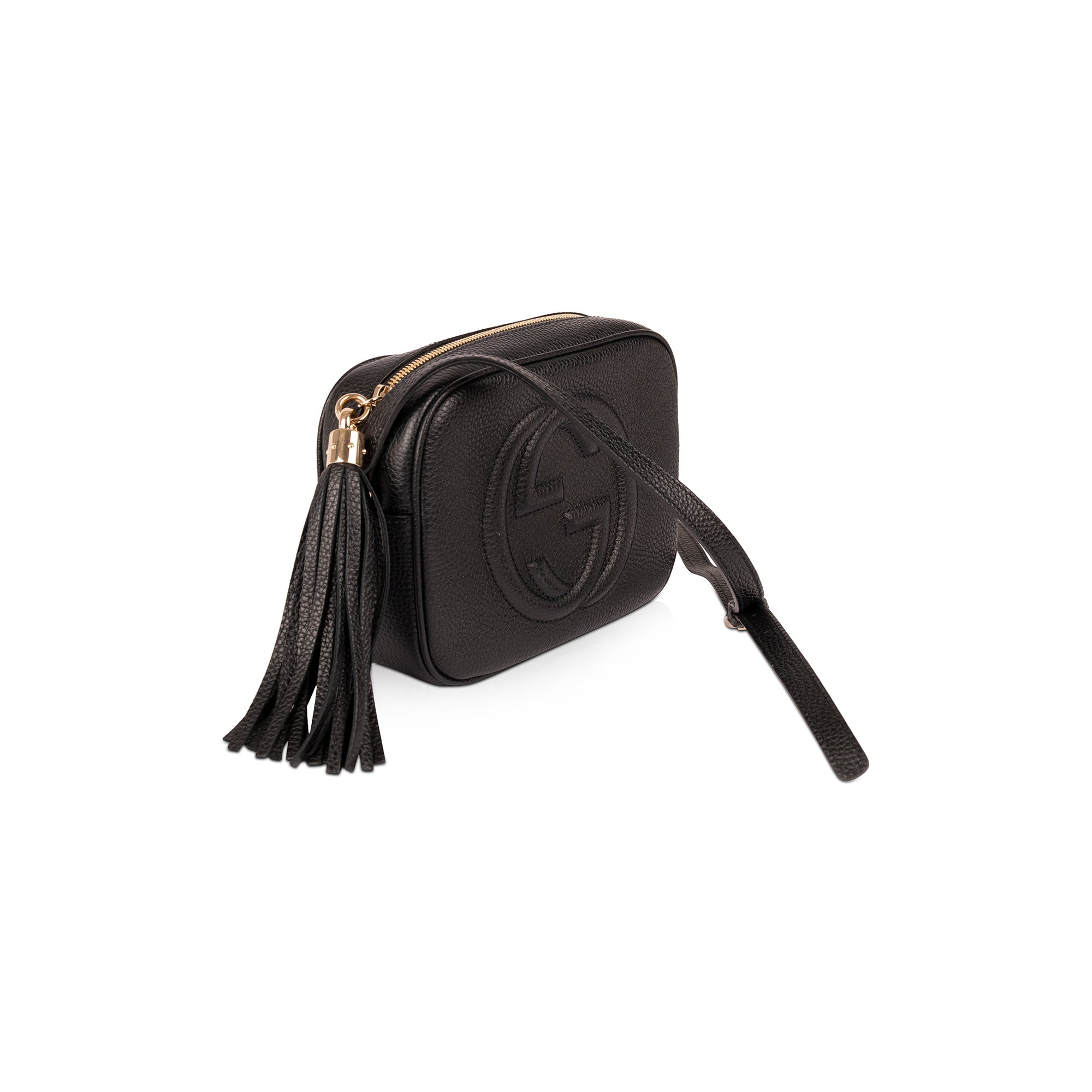 Gucci Black Soho Small Leather Disco Bag