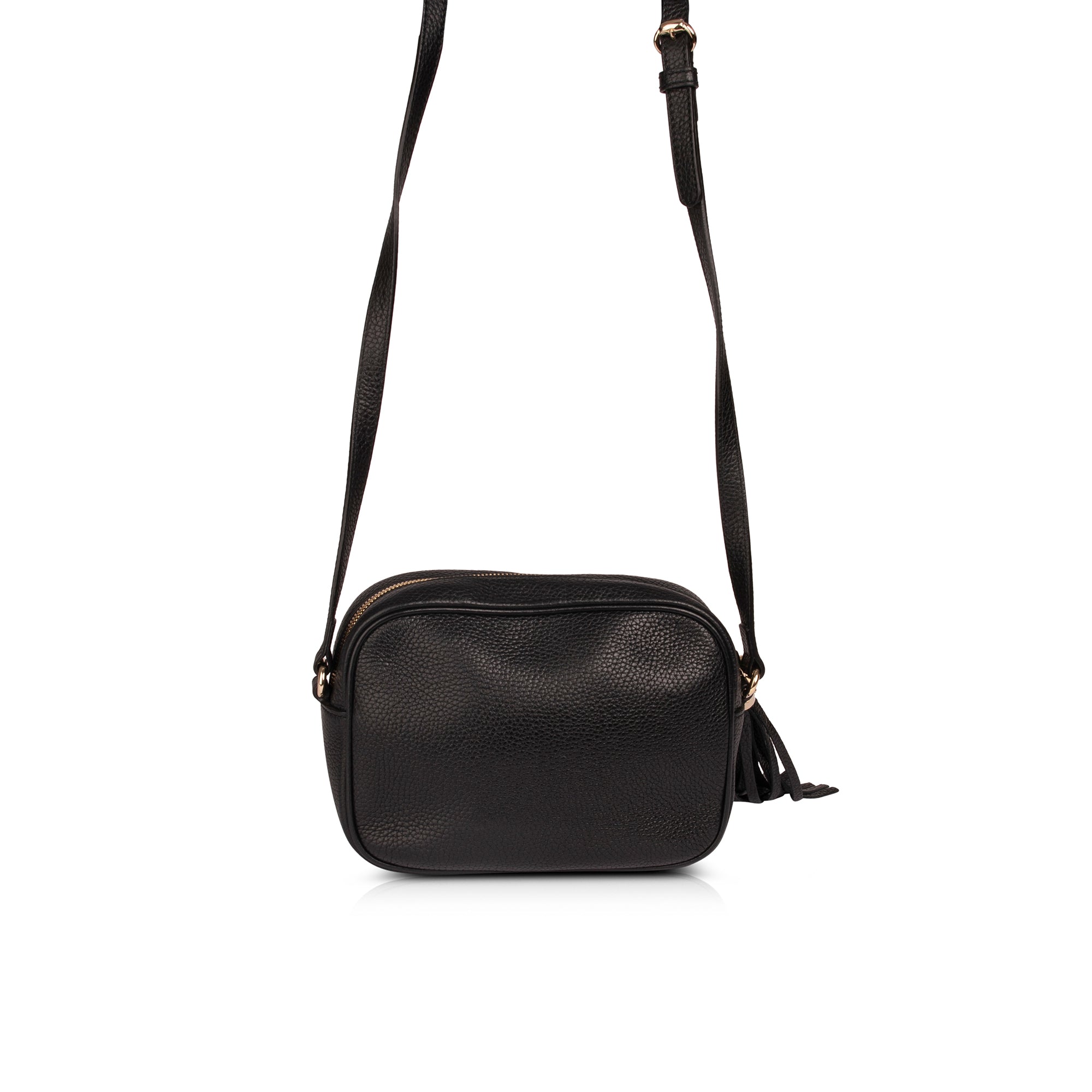 Gucci Black Soho Small Leather Disco Bag