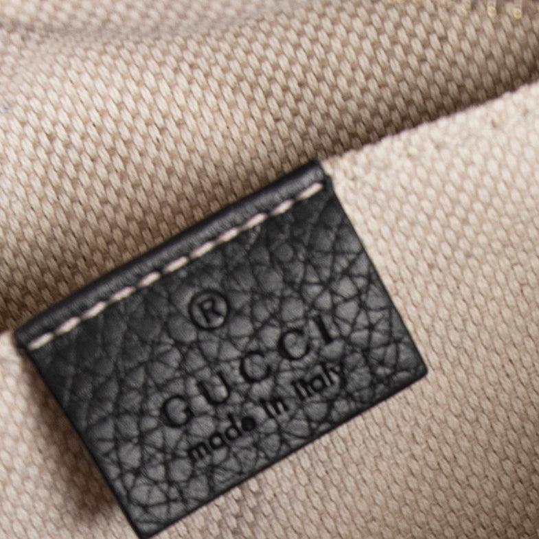 Gucci Black Soho Small Leather Disco Bag