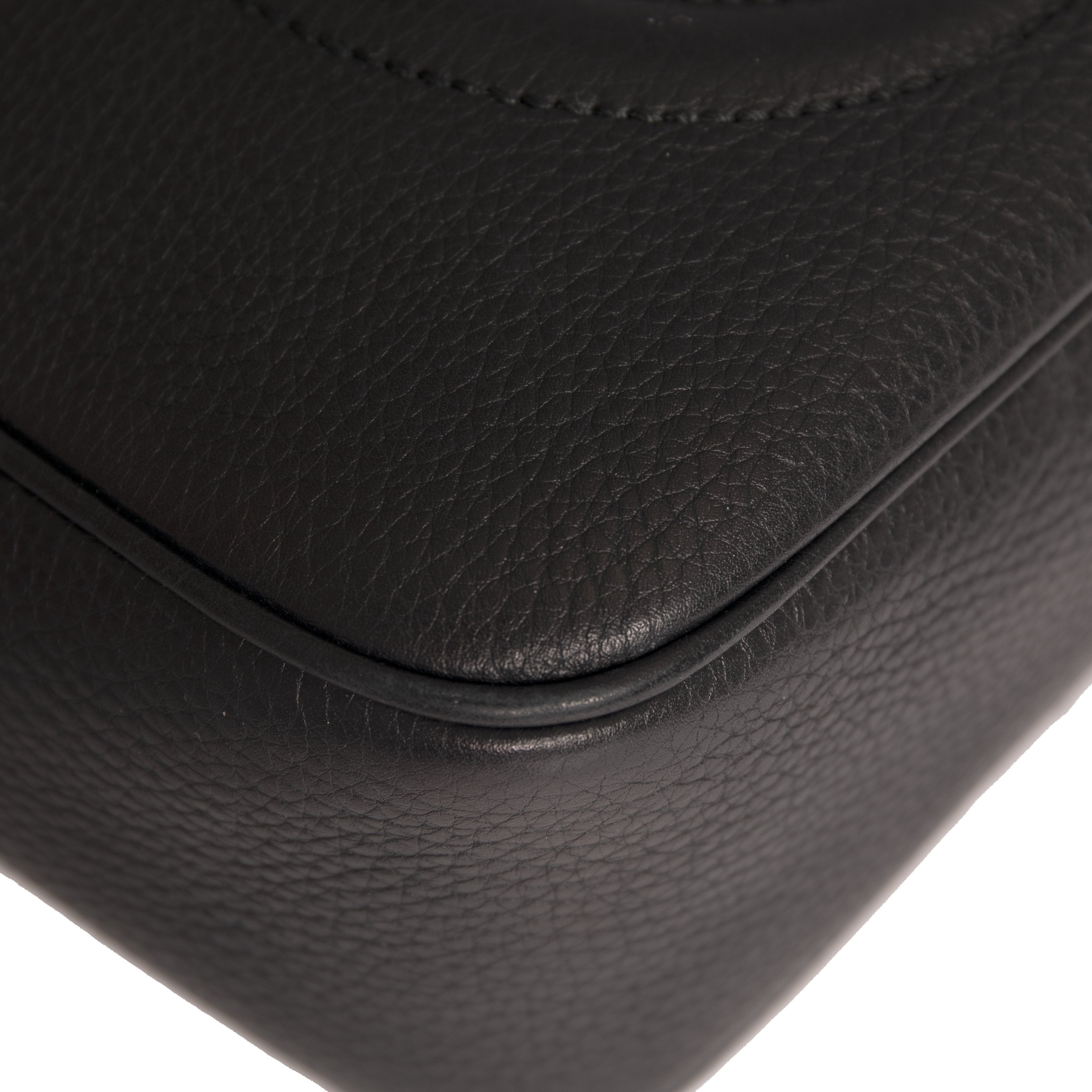 Gucci Black Soho Small Leather Disco Bag