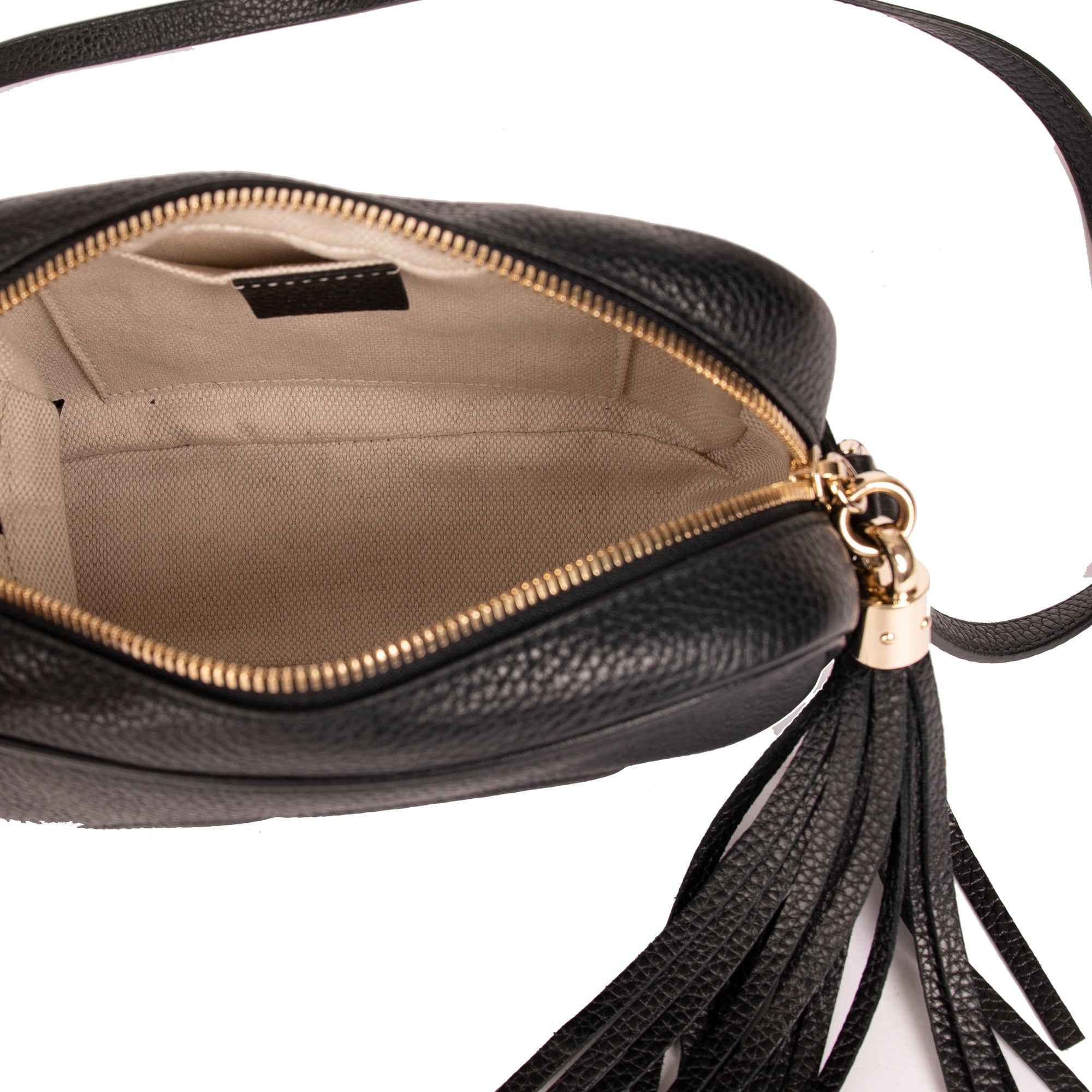Gucci Black Soho Small Leather Disco Bag