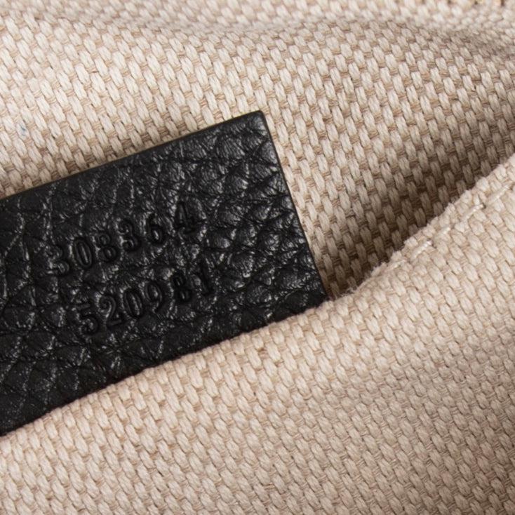 Gucci Black Soho Small Leather Disco Bag
