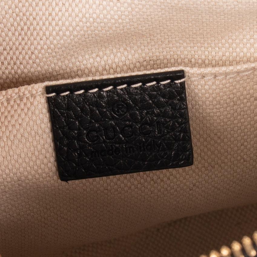 Gucci Black Soho Small Leather Disco Bag