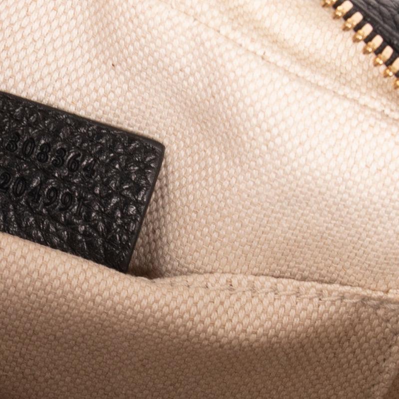 Gucci Black Soho Small Leather Disco Bag