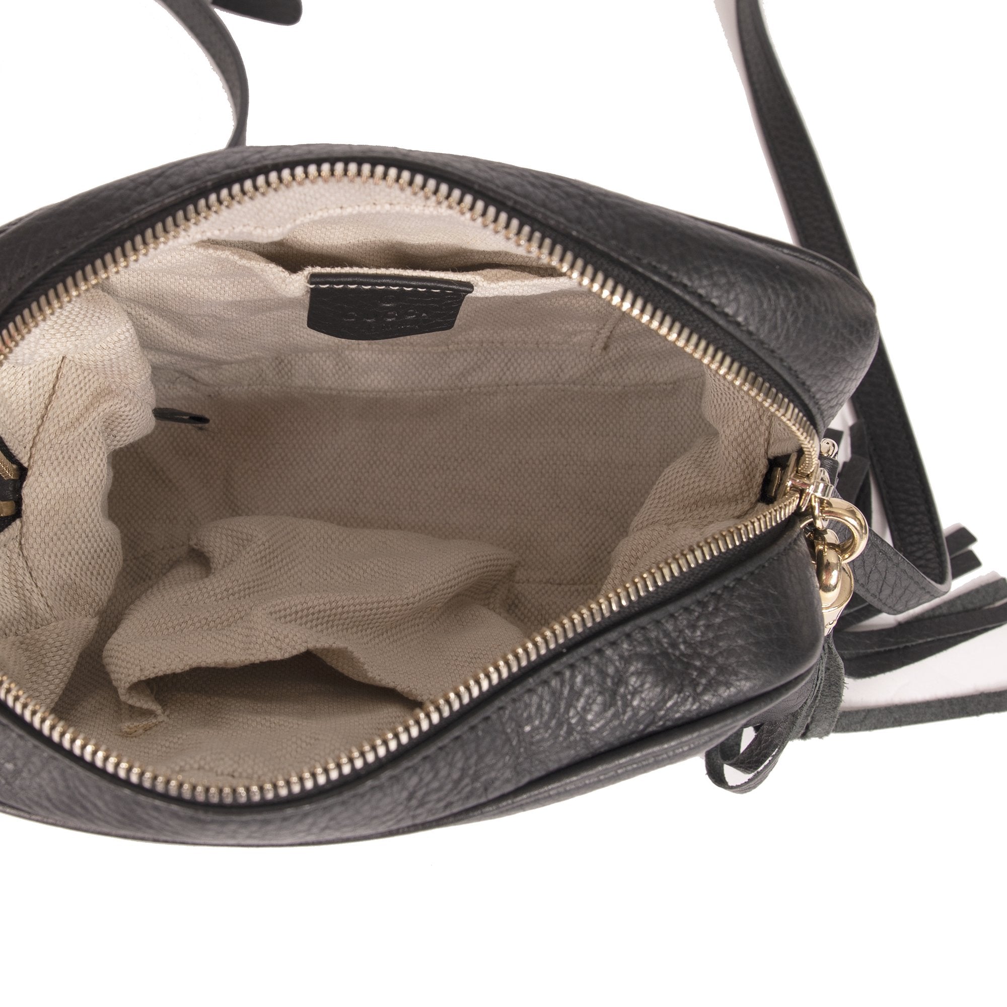 Gucci Black Soho Small Leather Disco Bag