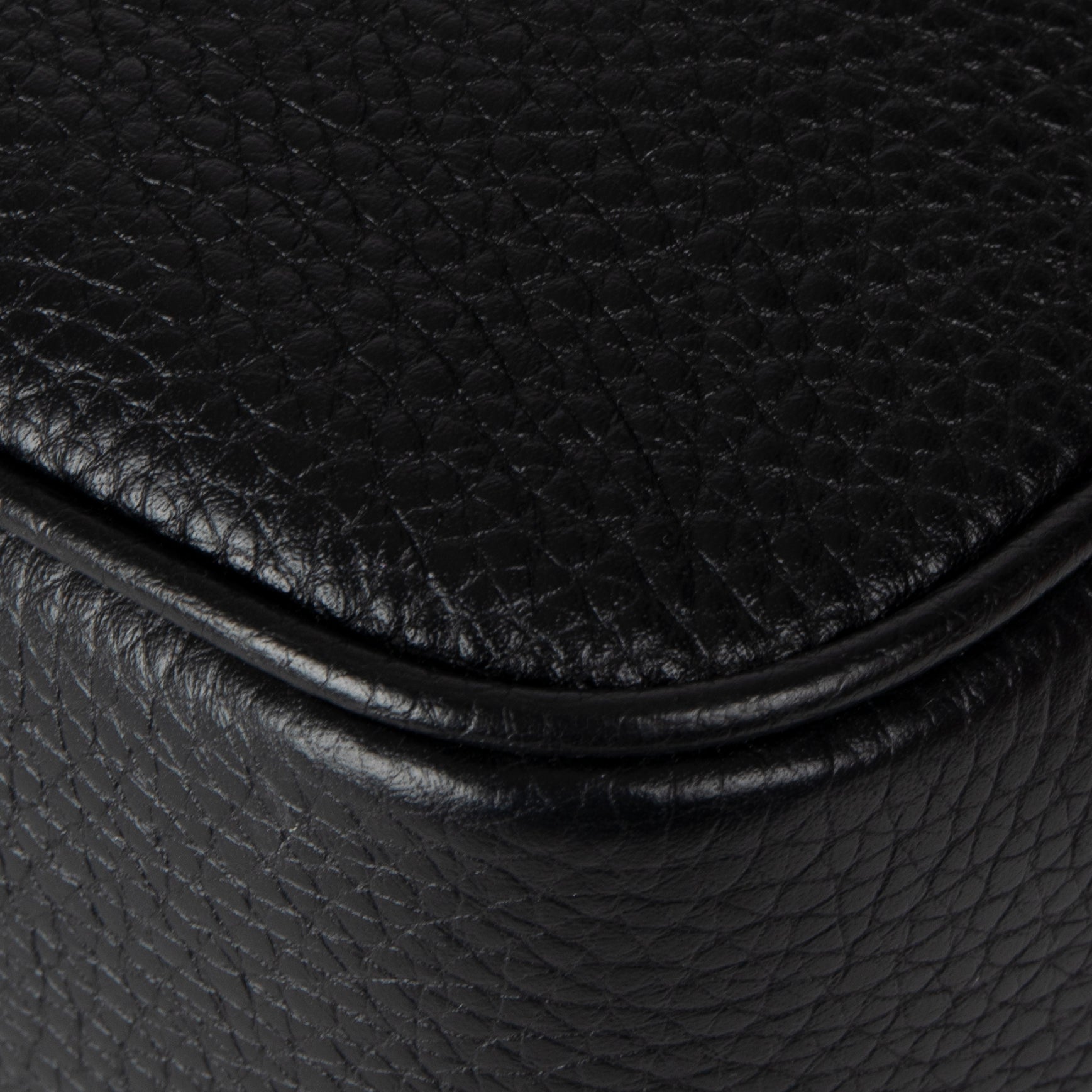 Gucci Black Soho Small Leather Disco Bag w/ Box