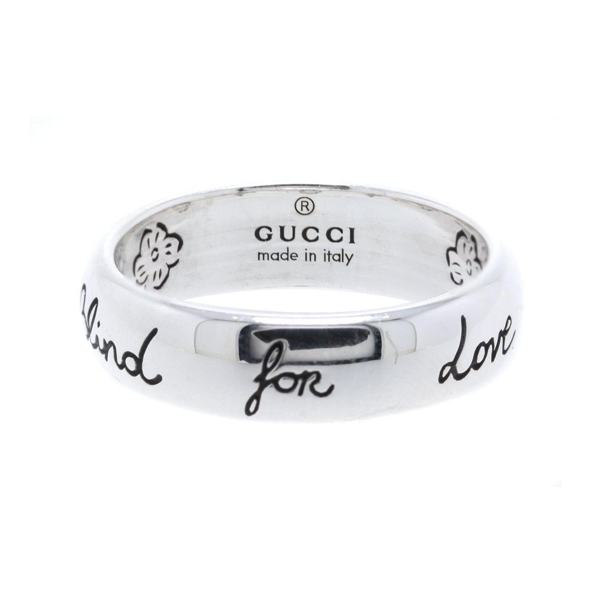 Gucci "Blind for Love" Ring