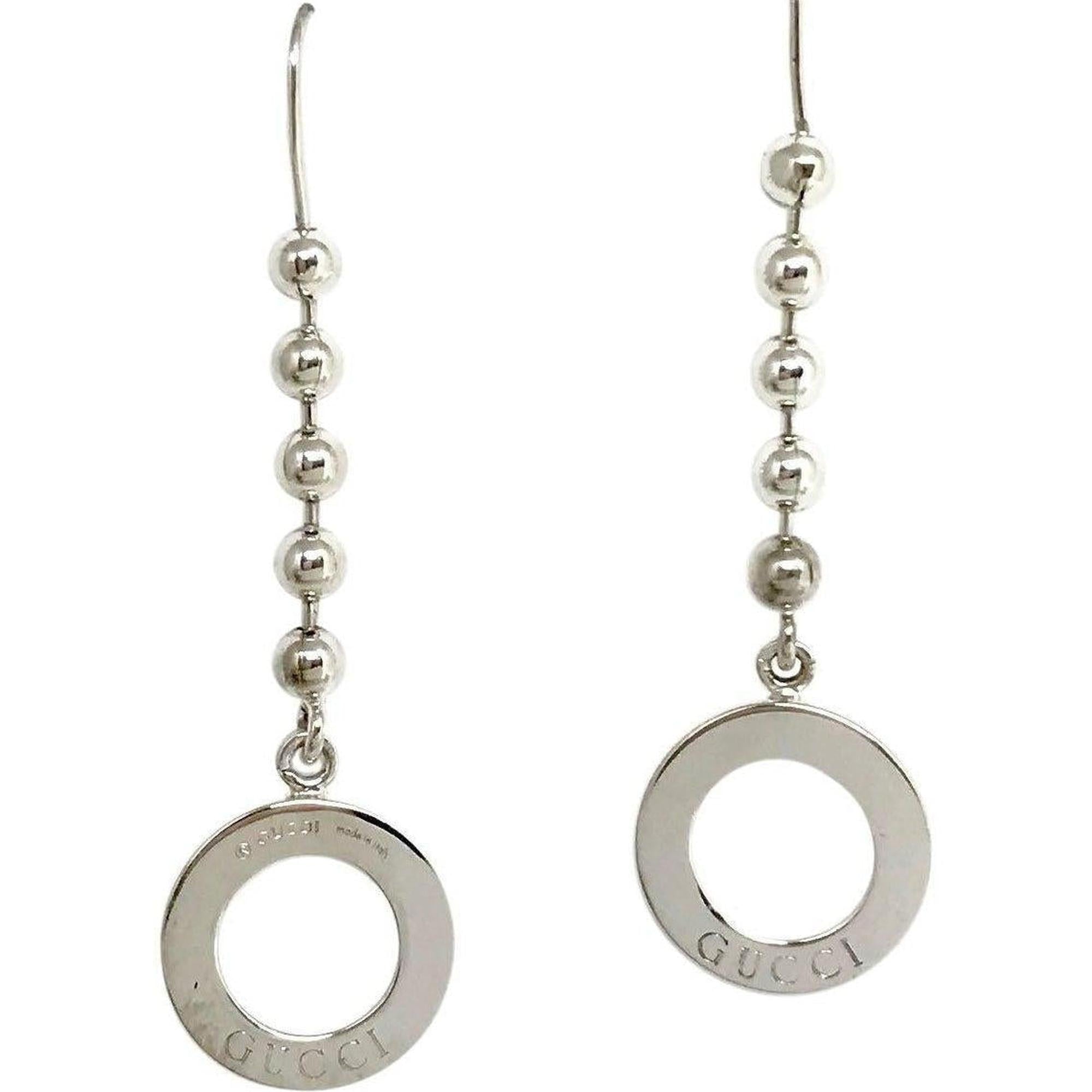 Gucci Boule Chain Drop Earrings