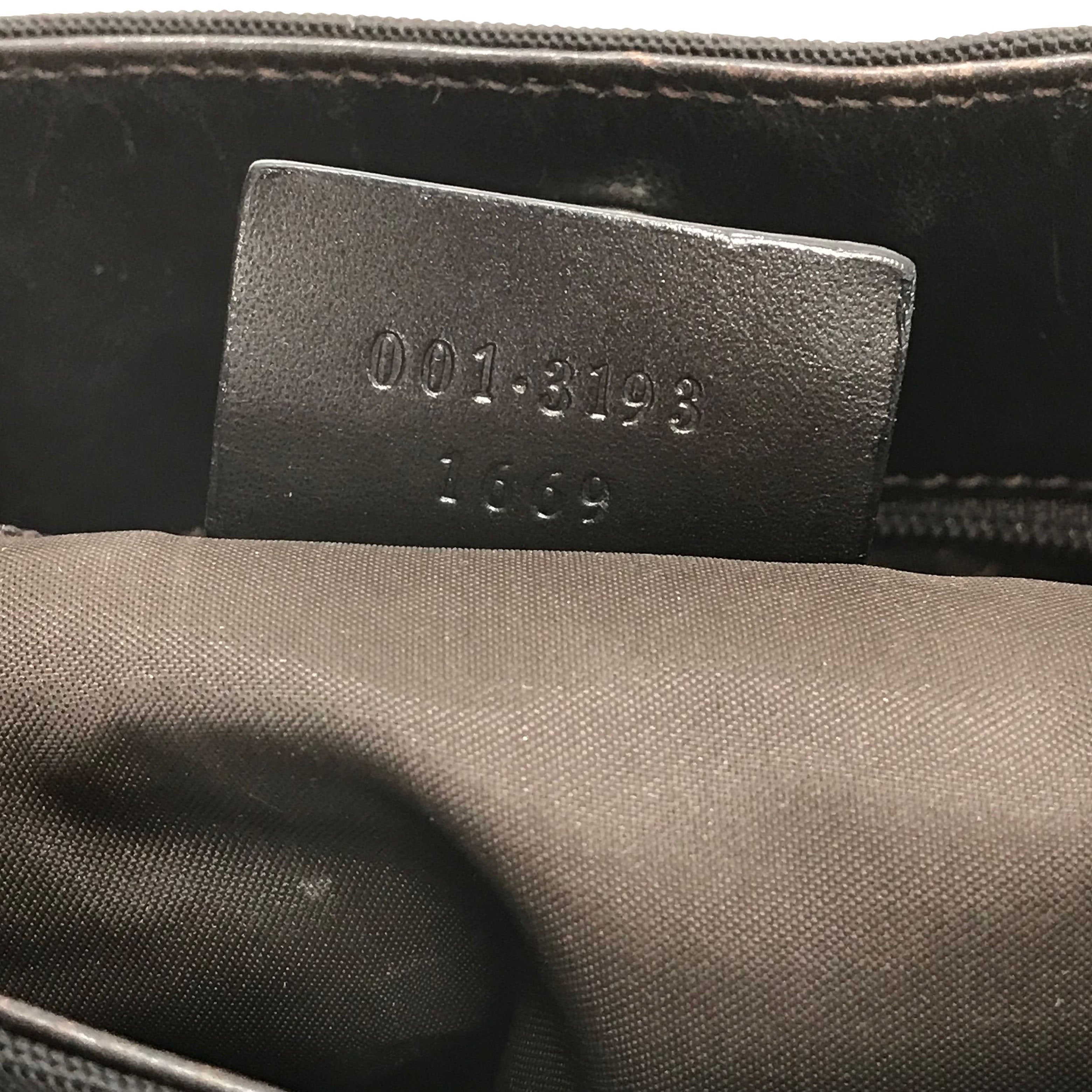 Gucci Canvas Shoulder Bag