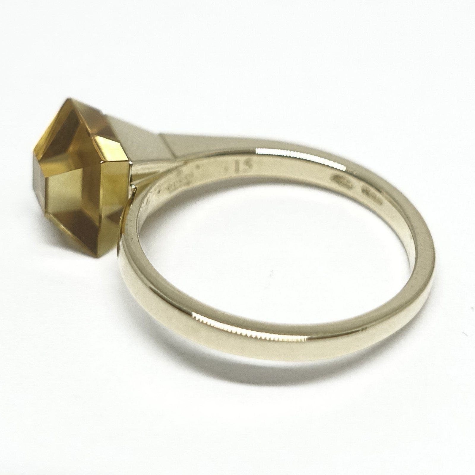 Gucci Chiodo Ring with Citrine