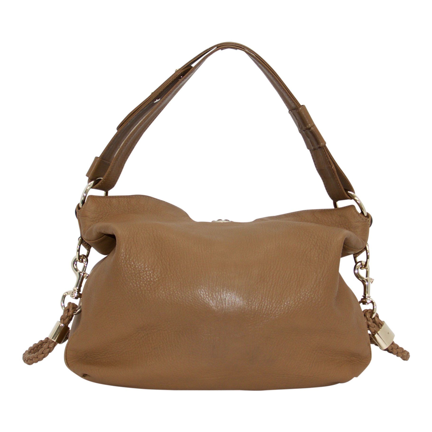 Gucci Crocodile-Trimmed G Wave Hobo