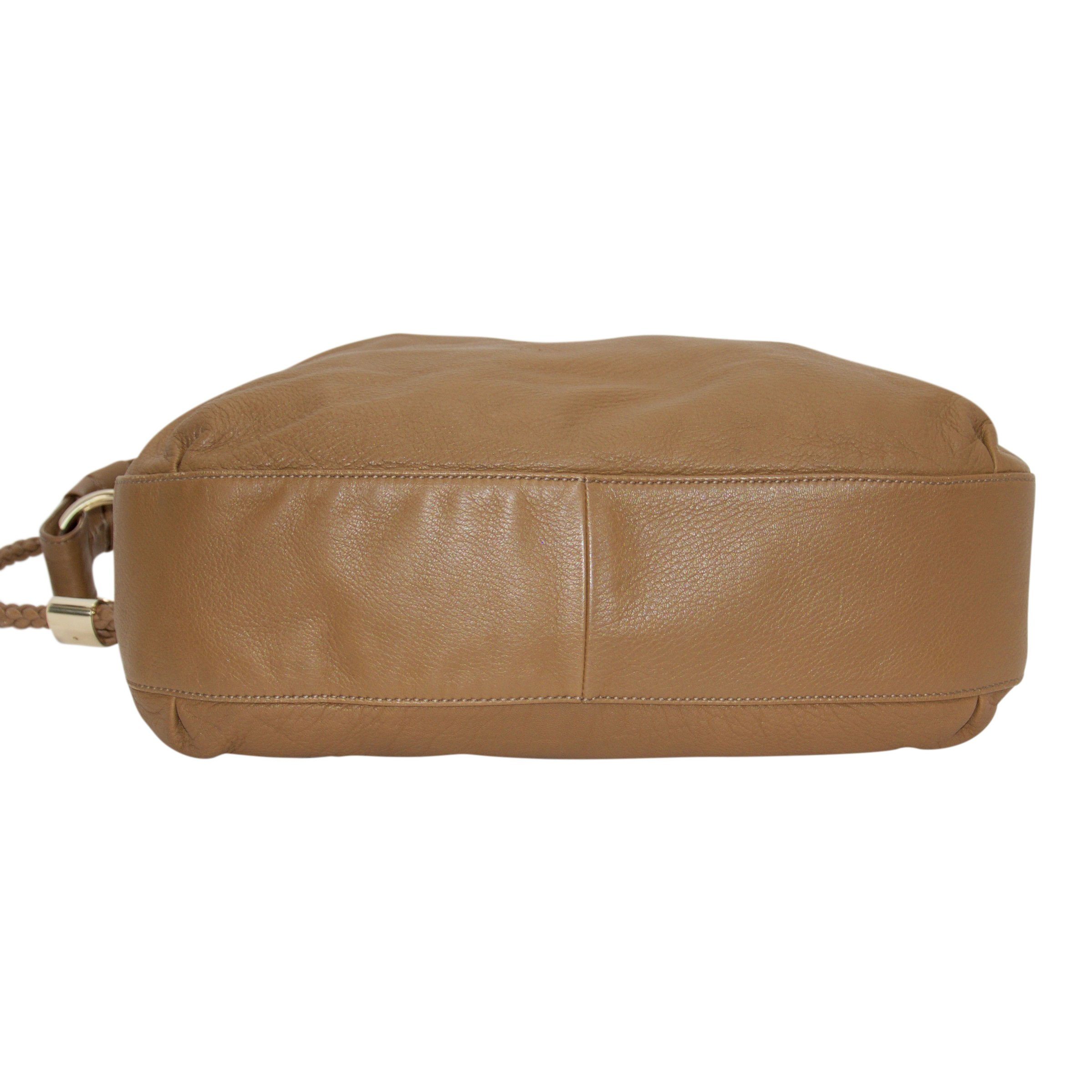 Gucci Crocodile-Trimmed G Wave Hobo