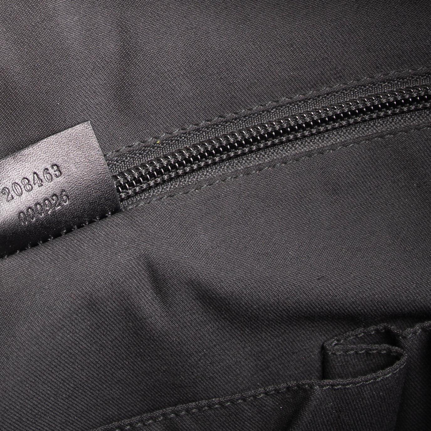 Gucci Diamante Leather Briefcase