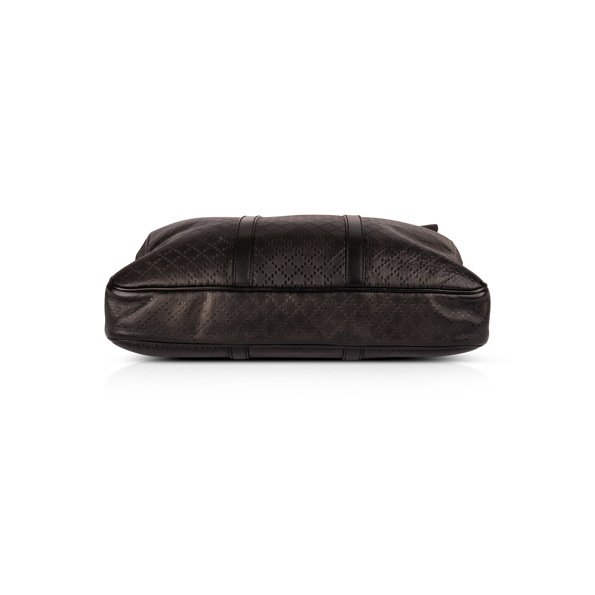 Gucci Diamante Leather Briefcase