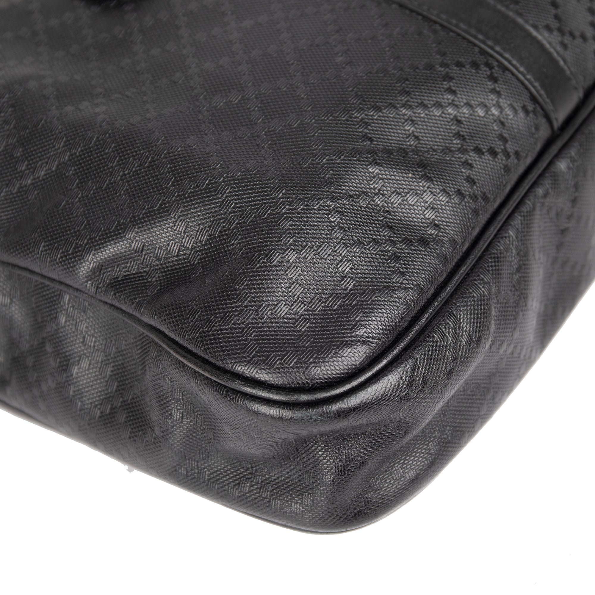 Gucci Diamante Leather Briefcase