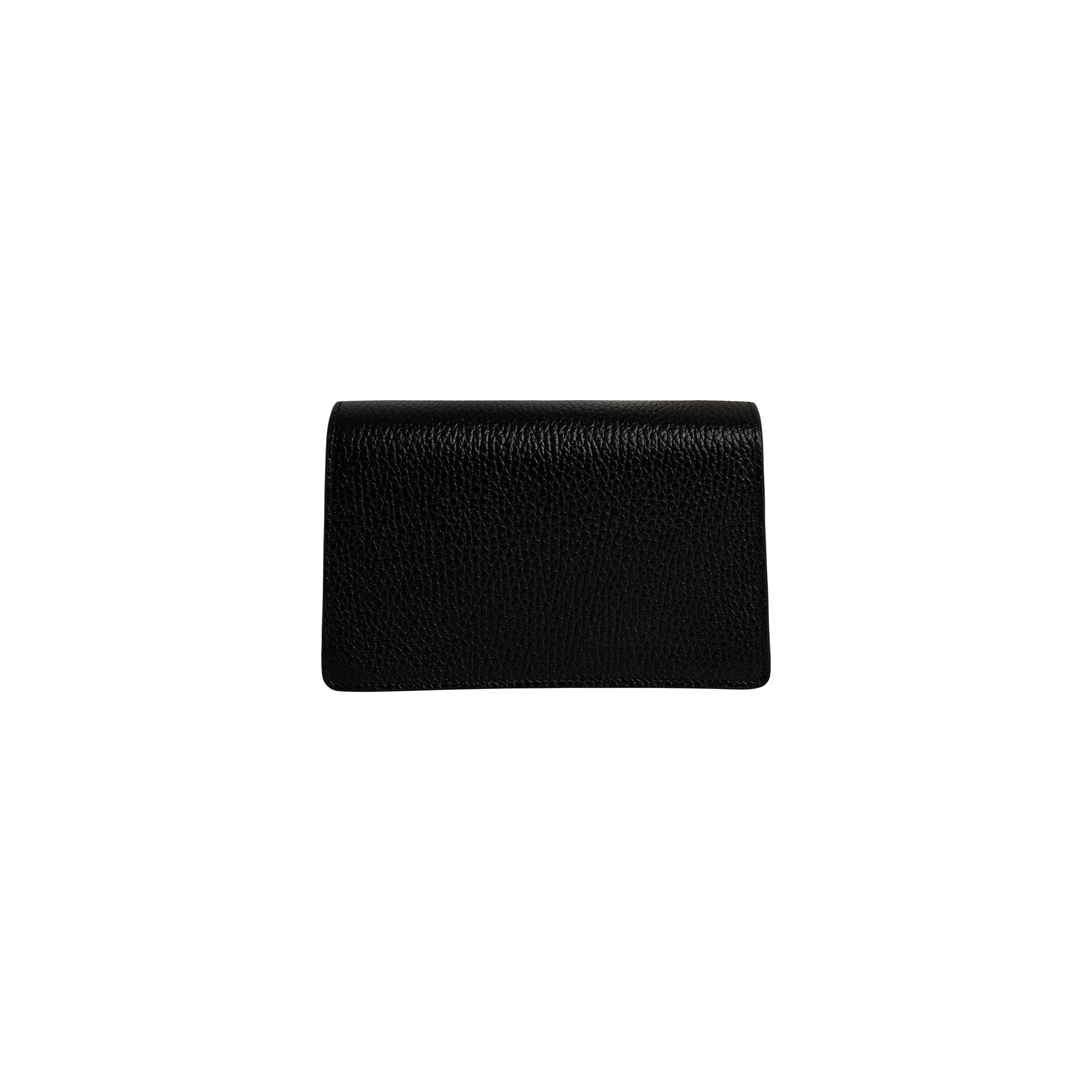 Gucci Dionysus Black Leather Super Mini Bag