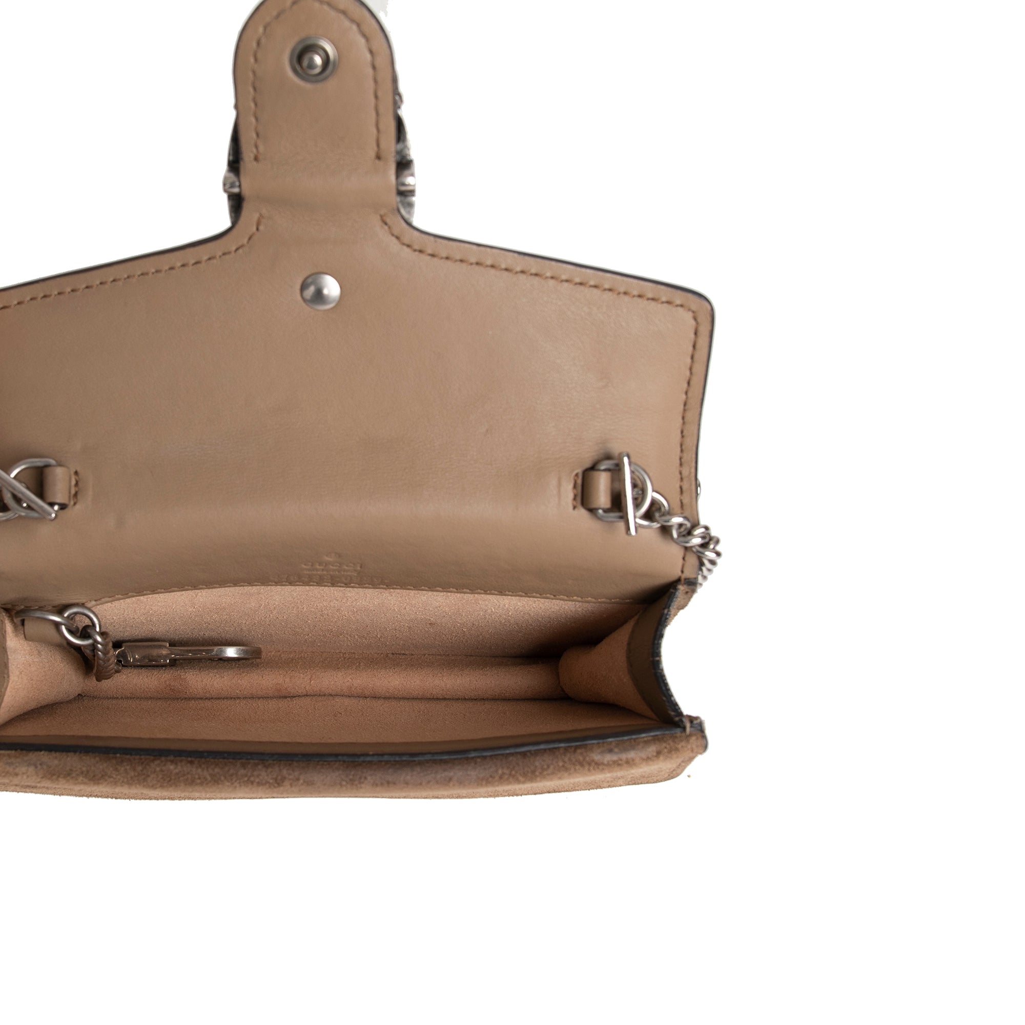 Gucci Dionysus GG Supreme Super Mini Bag w/ Box