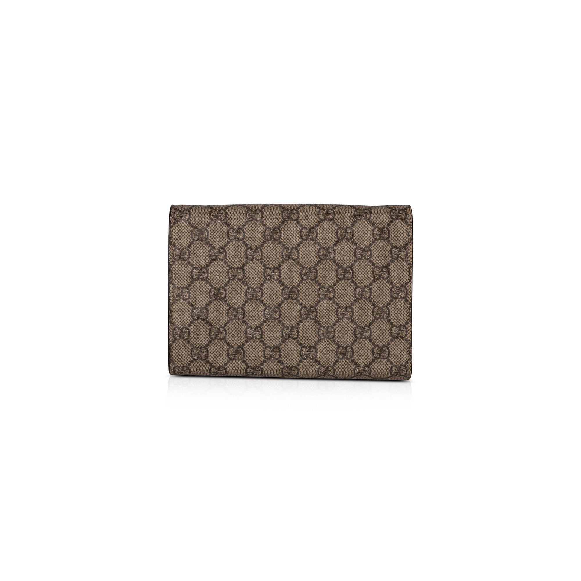 Gucci Dionysus GG Supreme Wallet on Chain