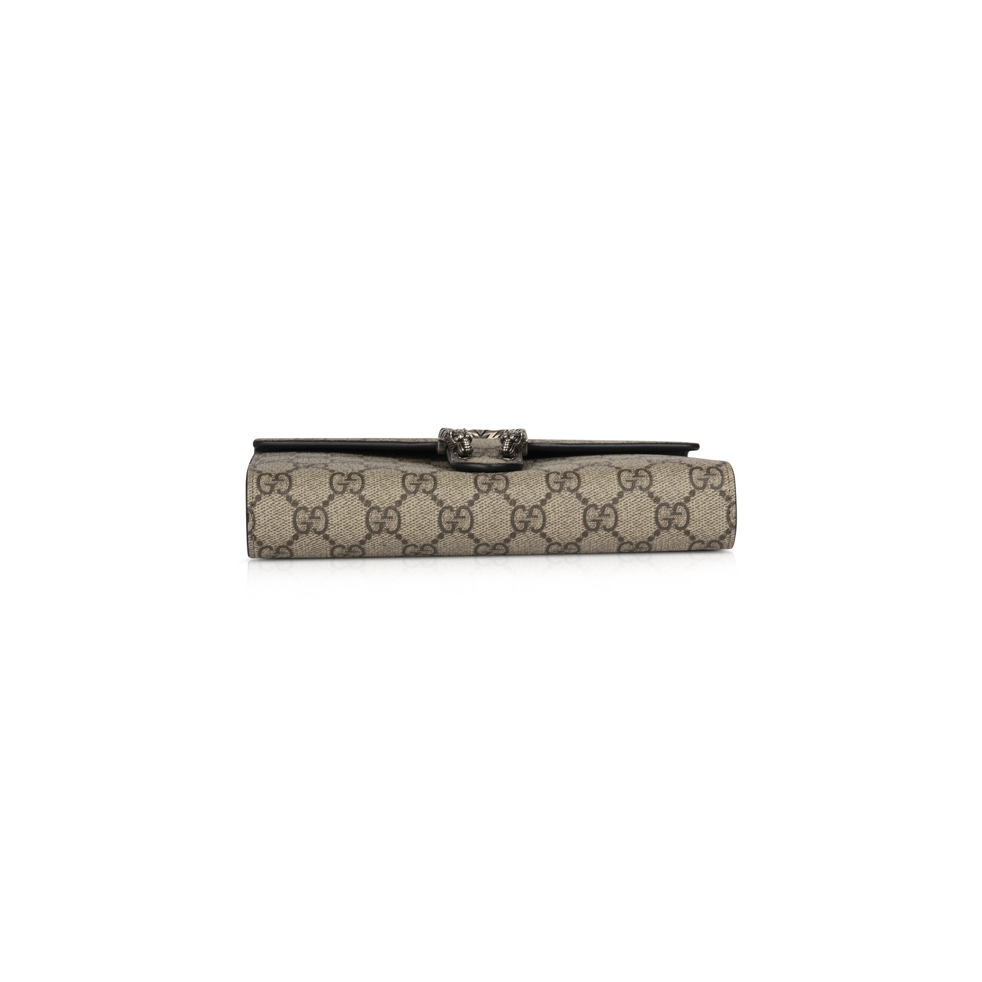 Gucci Dionysus GG Supreme Wallet on Chain