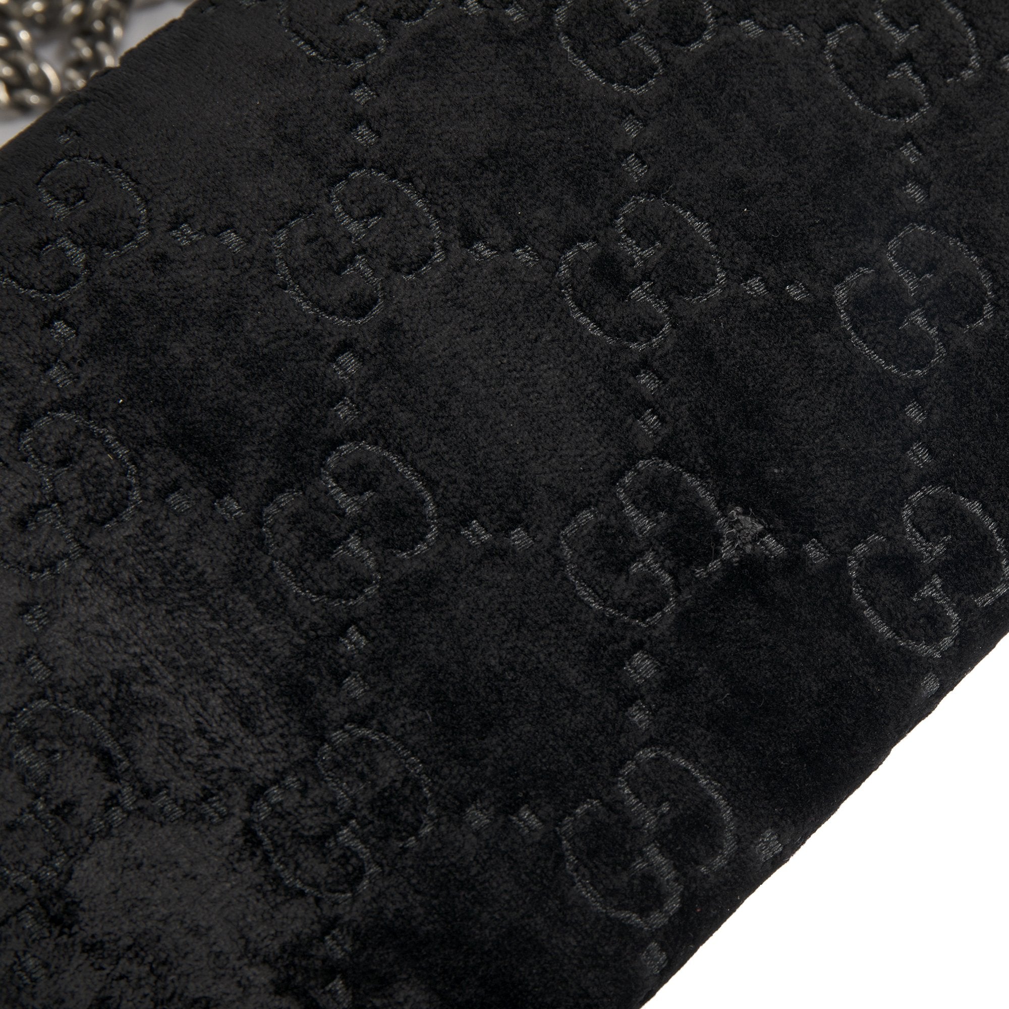 Gucci Dionysus GG Velvet Mini Wallet on Chain