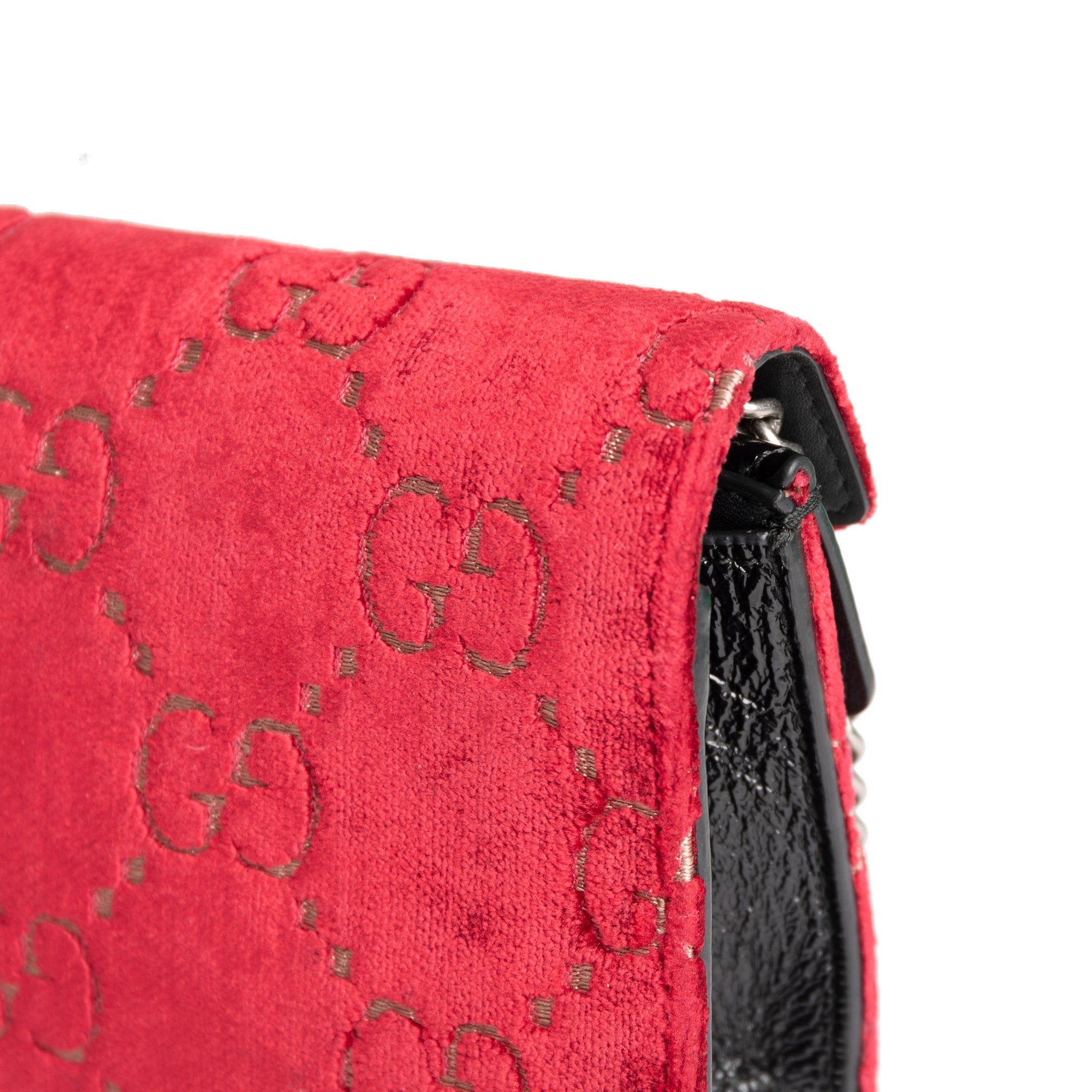 Gucci Dionysus GG Velvet Super Mini Bag