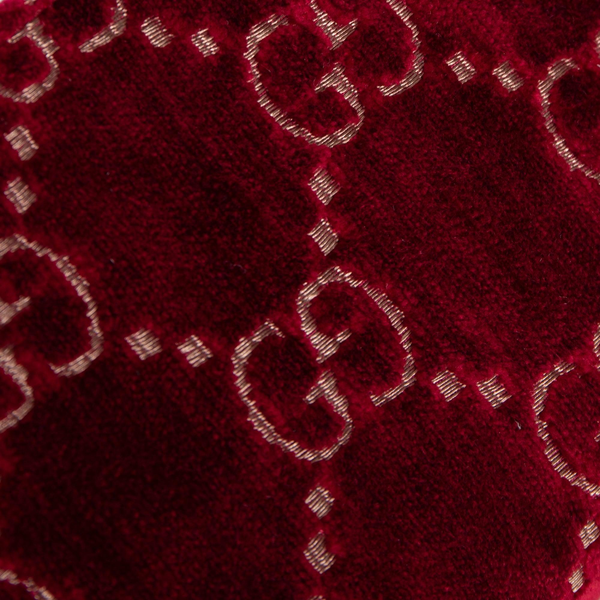 Gucci Dionysus GG Velvet Super Mini Bag