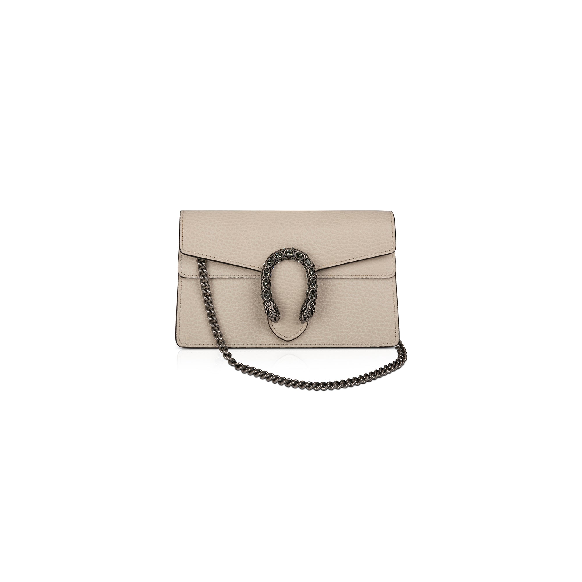 Gucci Dionysus Leather Super Mini Bag w/ Box