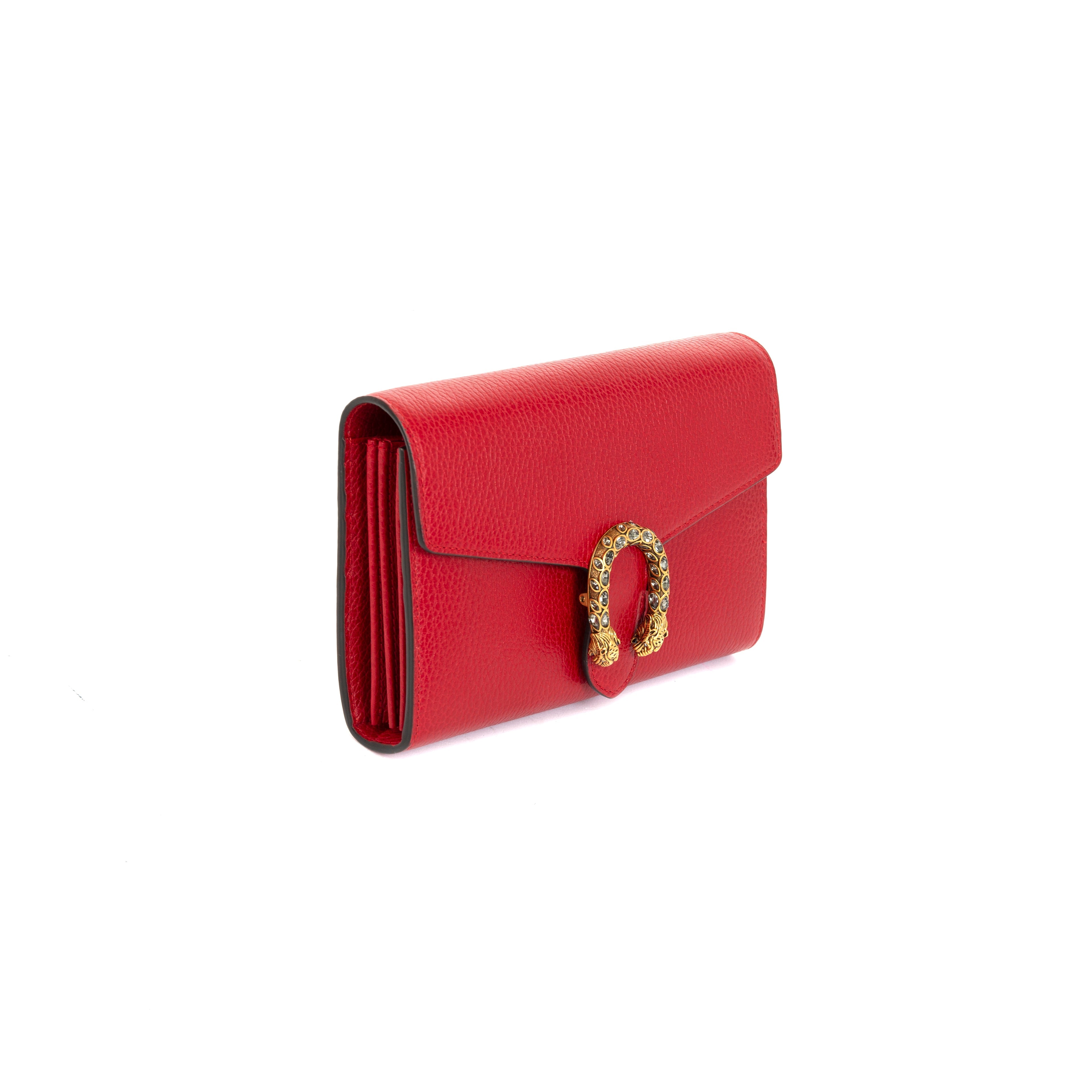 Gucci Dionysus Mini Leather Chain Wallet