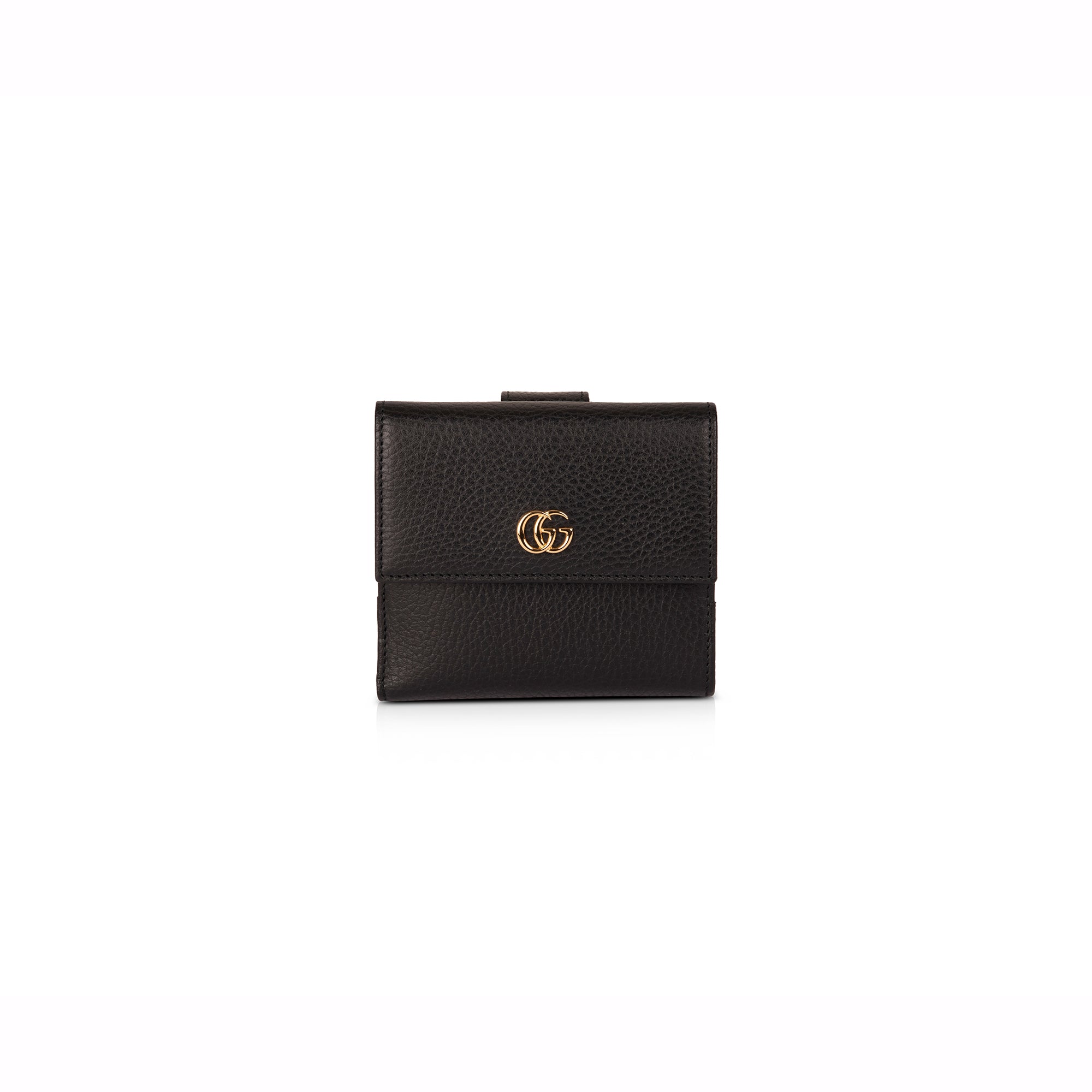 Gucci Double G French Flap Wallet w/ Box
