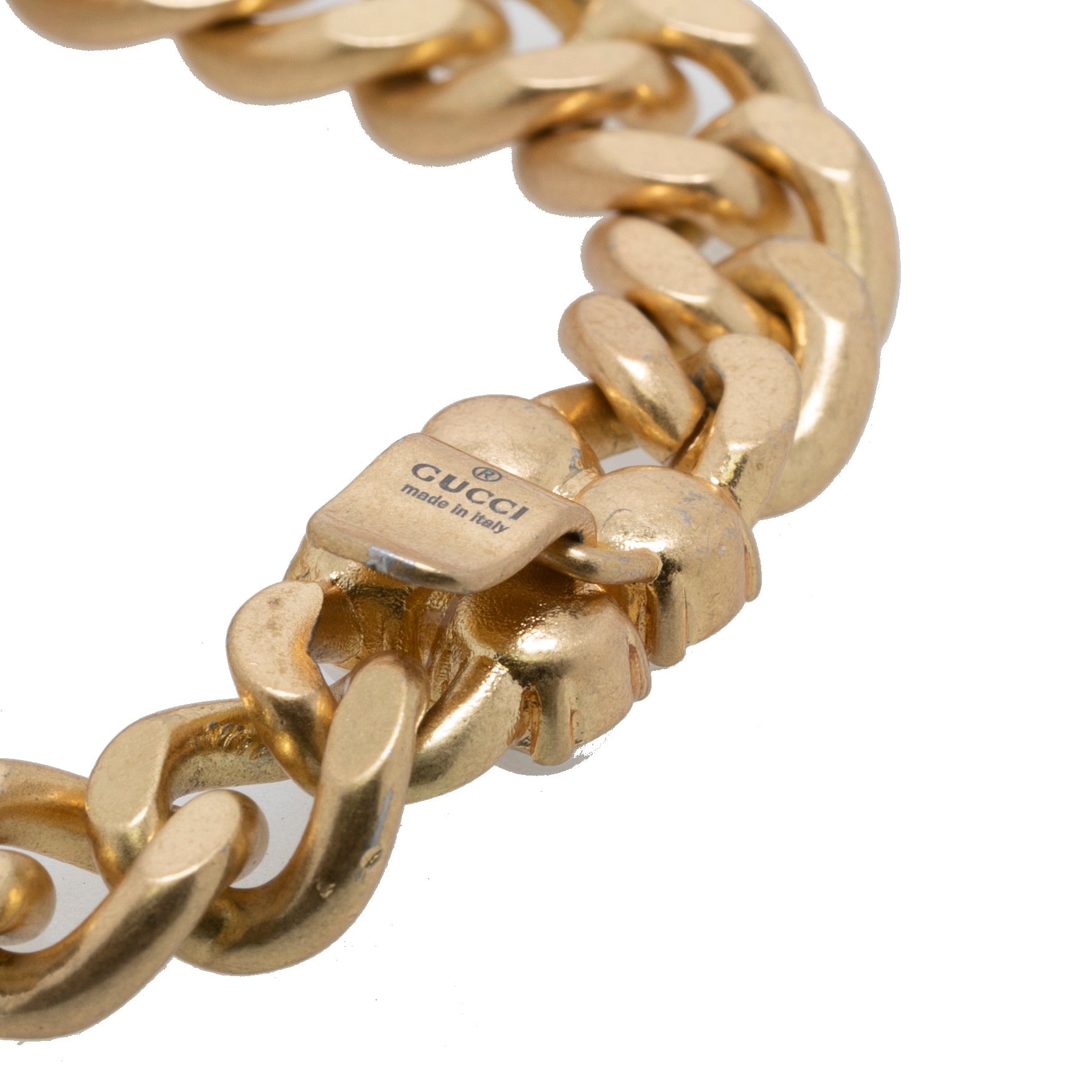 Gucci Faux Pearl Double G Bracelet w/ Box
