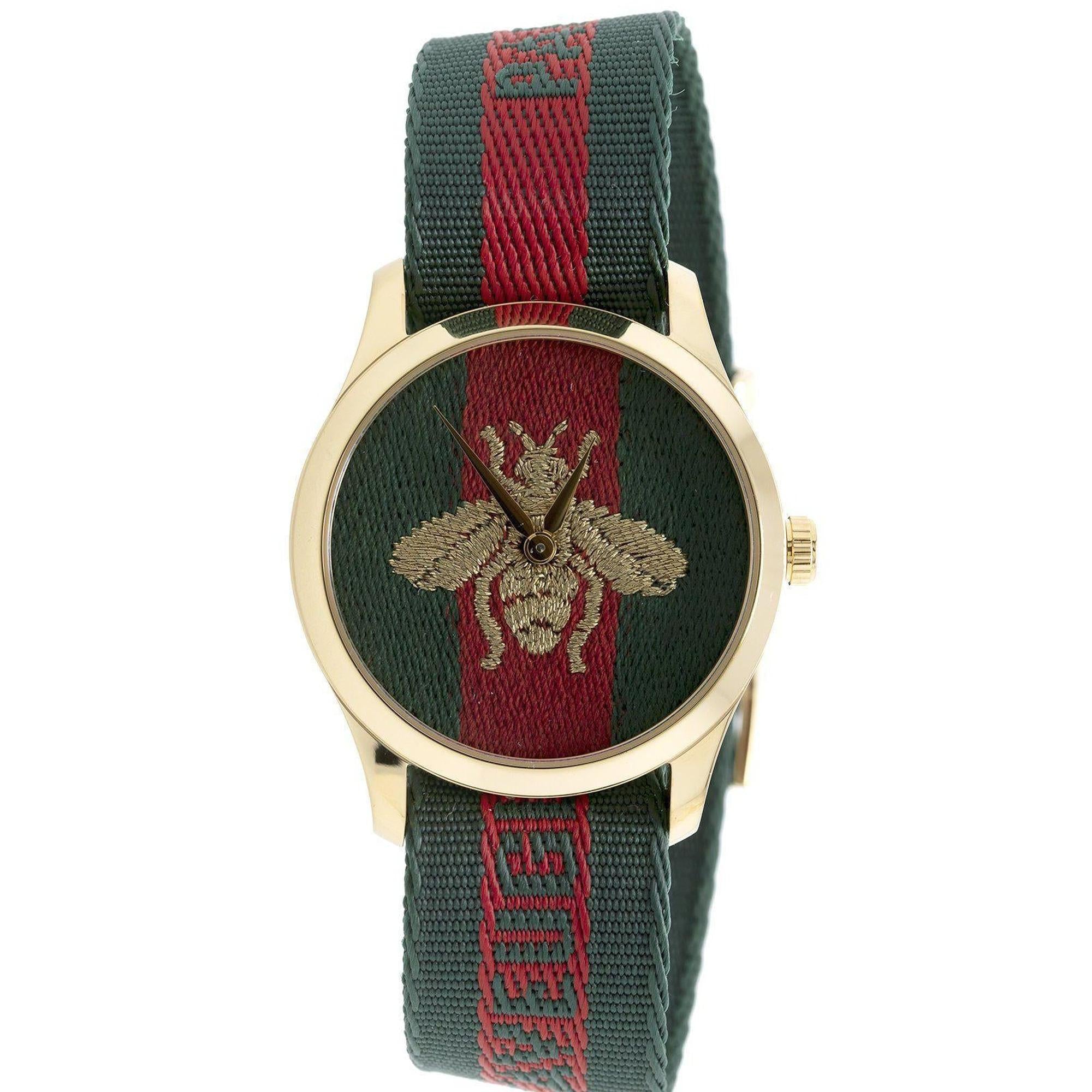 Gucci G-Timeless L'Aveugle Par Amour' Watch w/ Box