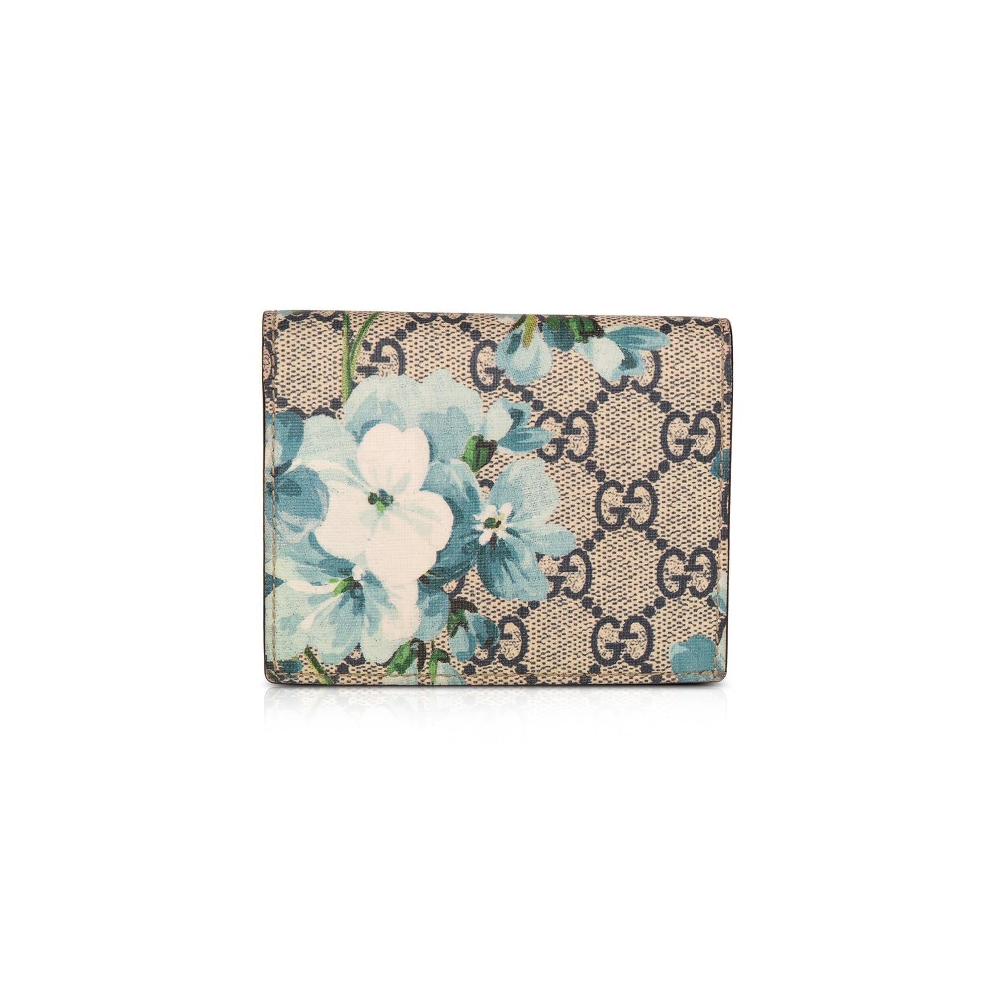 Gucci GG Blooms Card Case Wallet