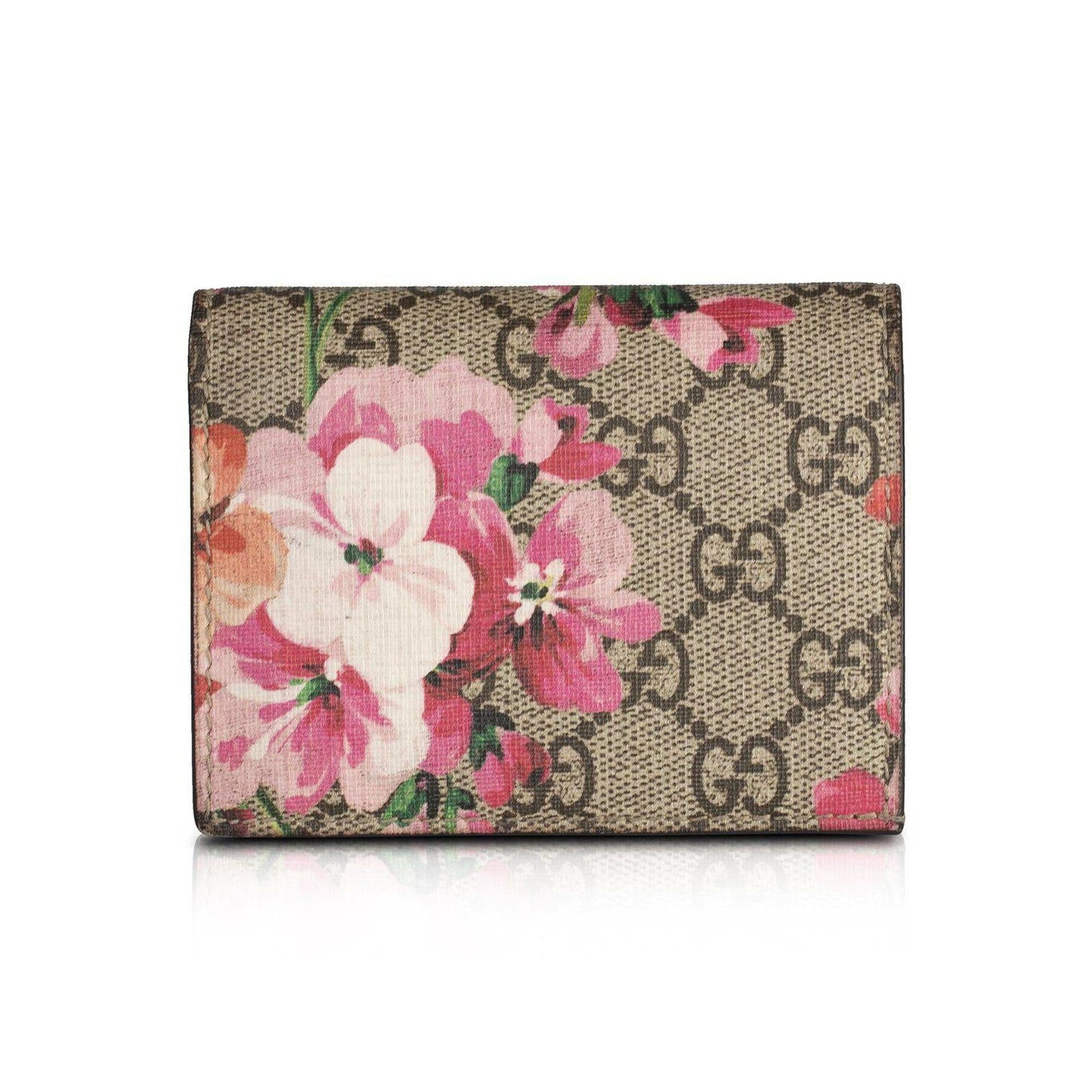 Gucci GG Blooms Card Case Wallet