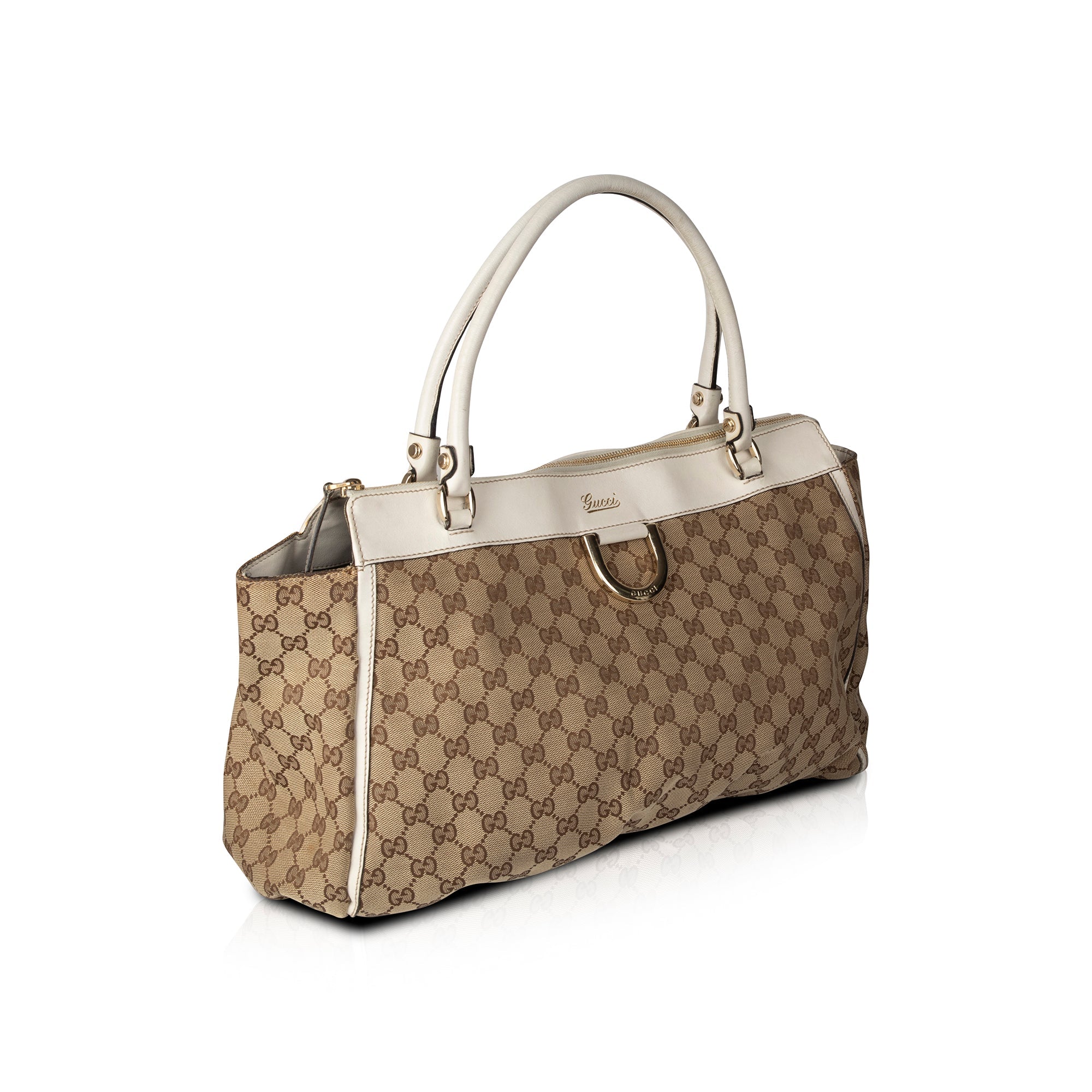 Gucci GG Canvas Abbey D Ring Tote