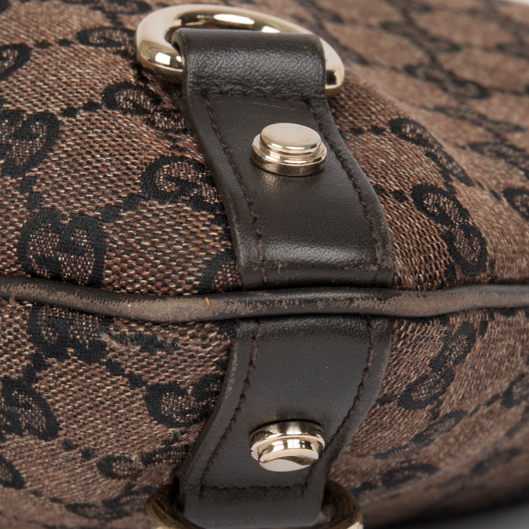 Gucci GG Canvas Abbey Messenger Bag