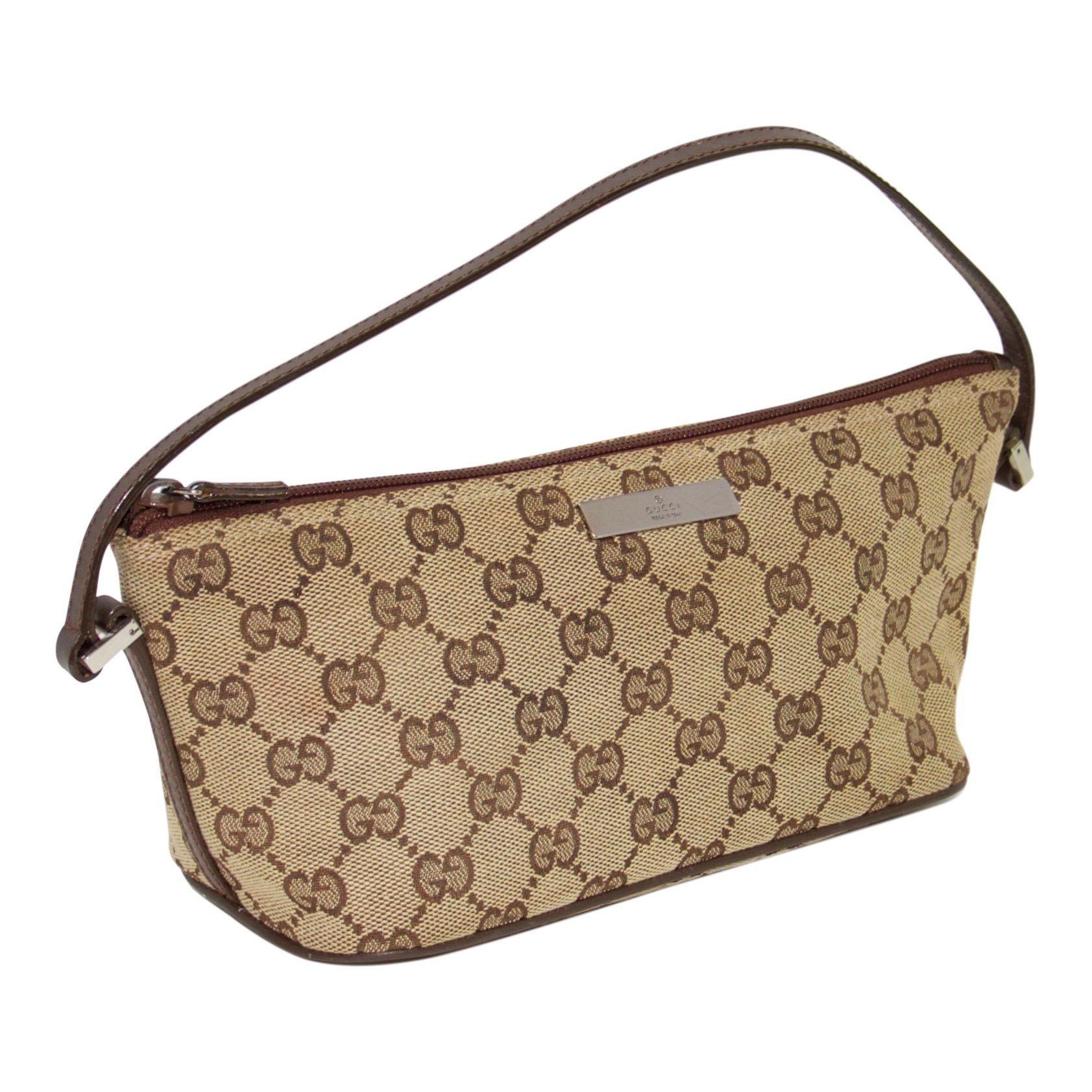 Gucci GG Canvas Boat Pochette