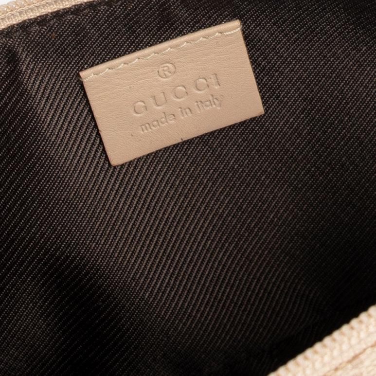 Gucci GG Canvas Boat Pochette