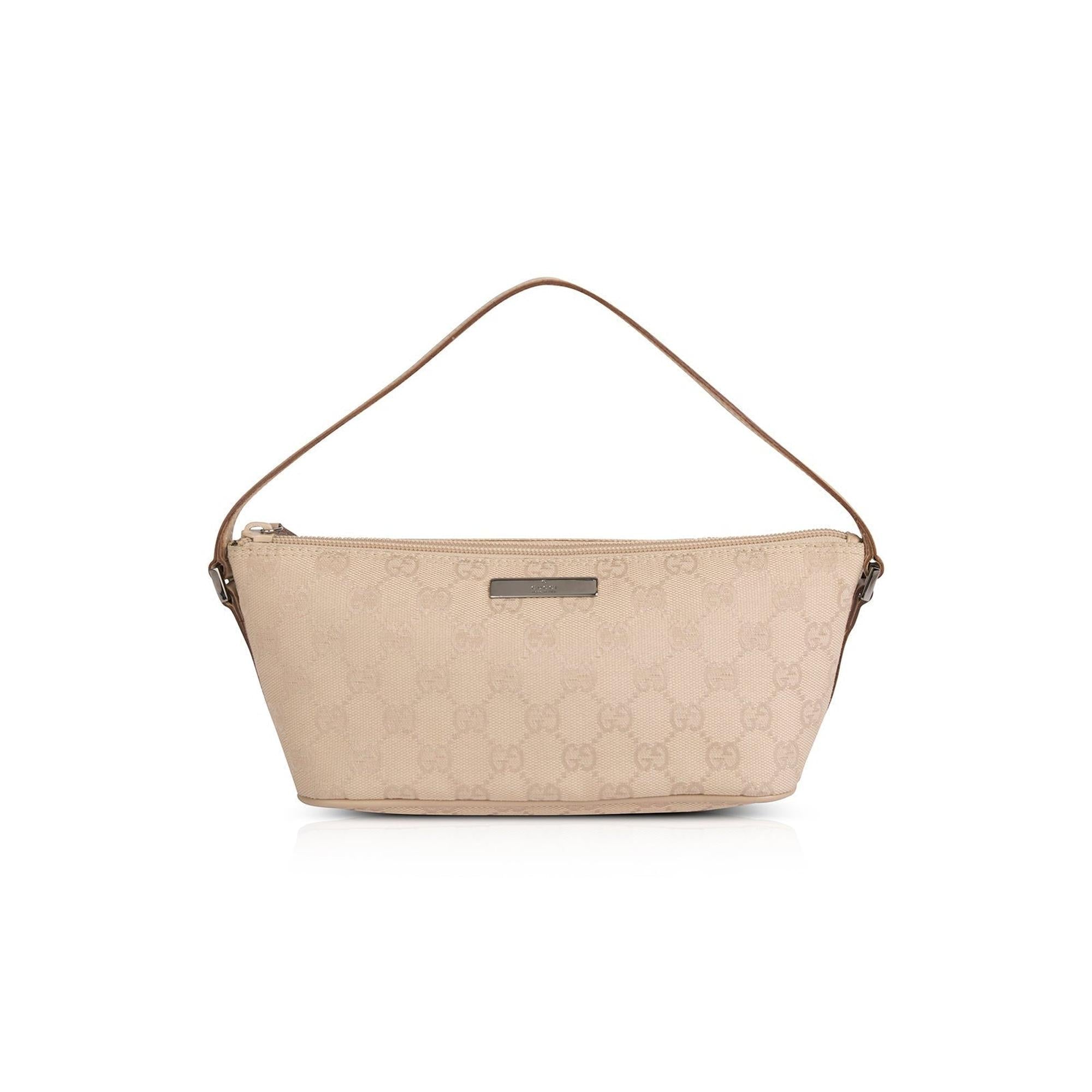 Gucci GG Canvas Boat Pochette