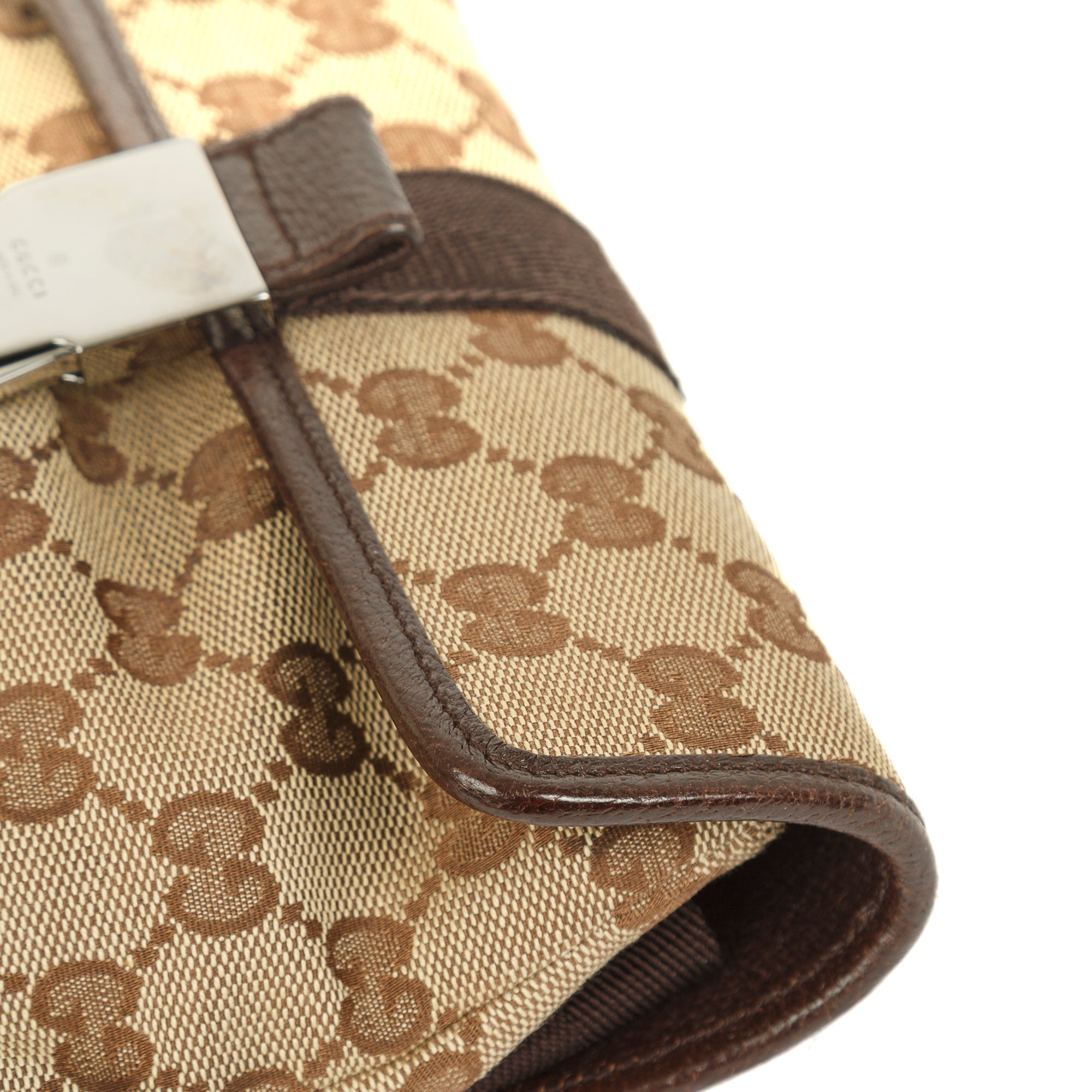 Gucci GG Canvas Buckle Waist Bag