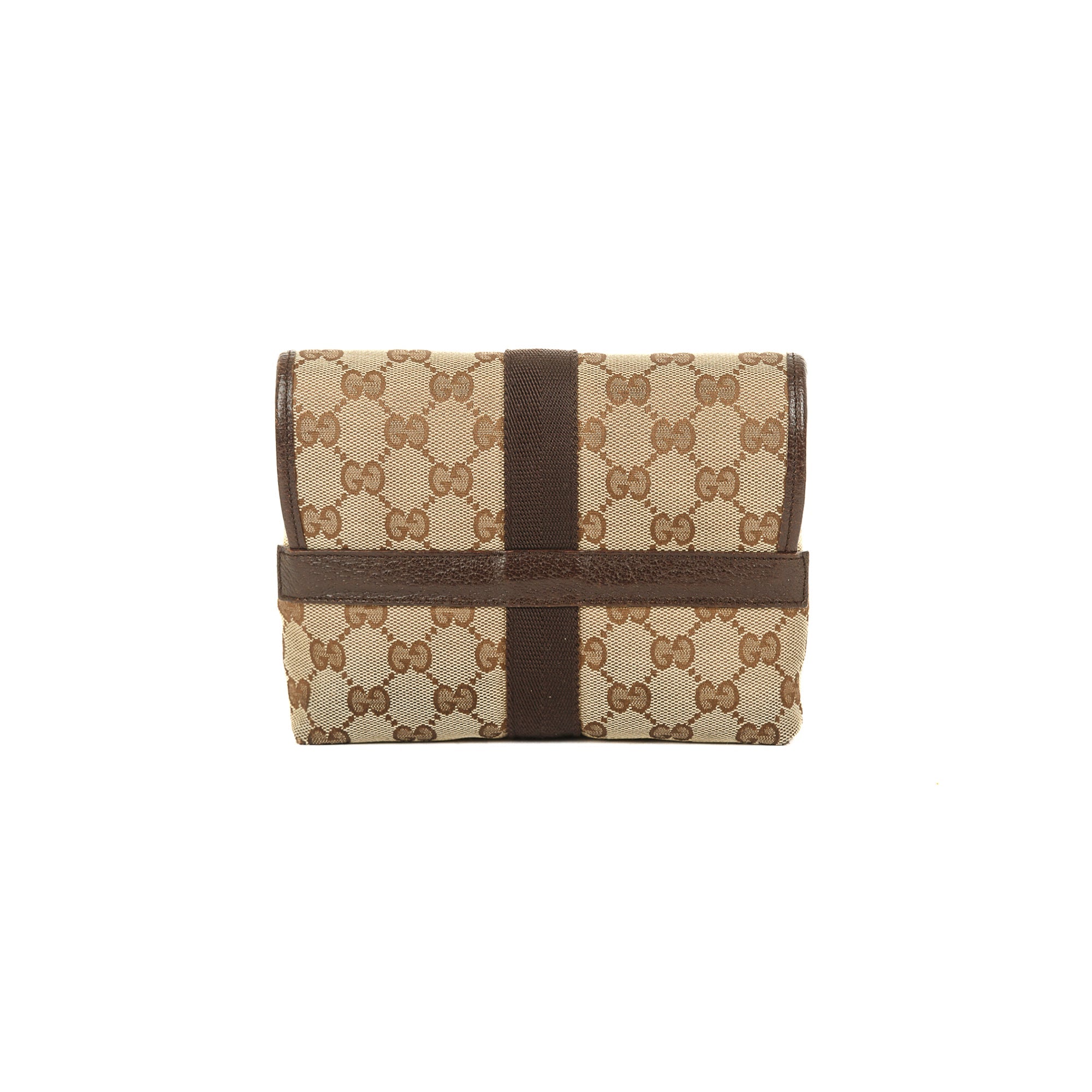 Gucci GG Canvas Buckle Waist Bag