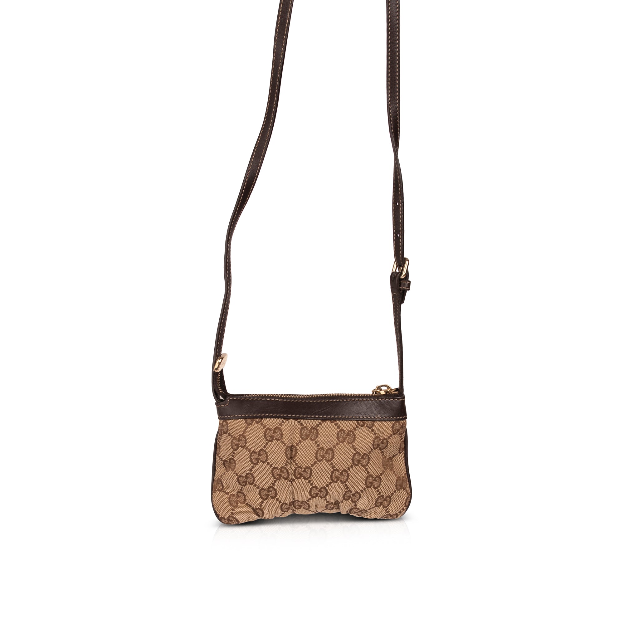 Gucci GG Canvas Charm Sling Pochette
