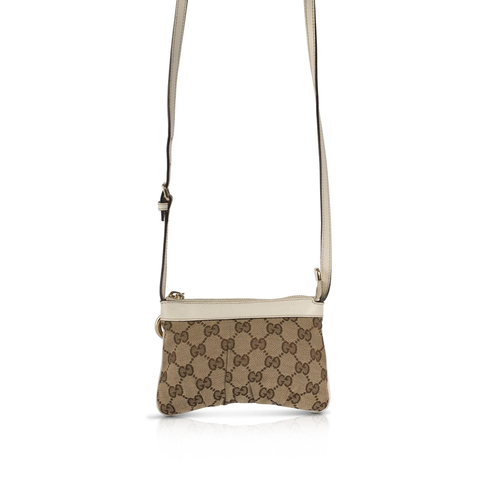 Gucci GG Canvas Charm Sling Pochette