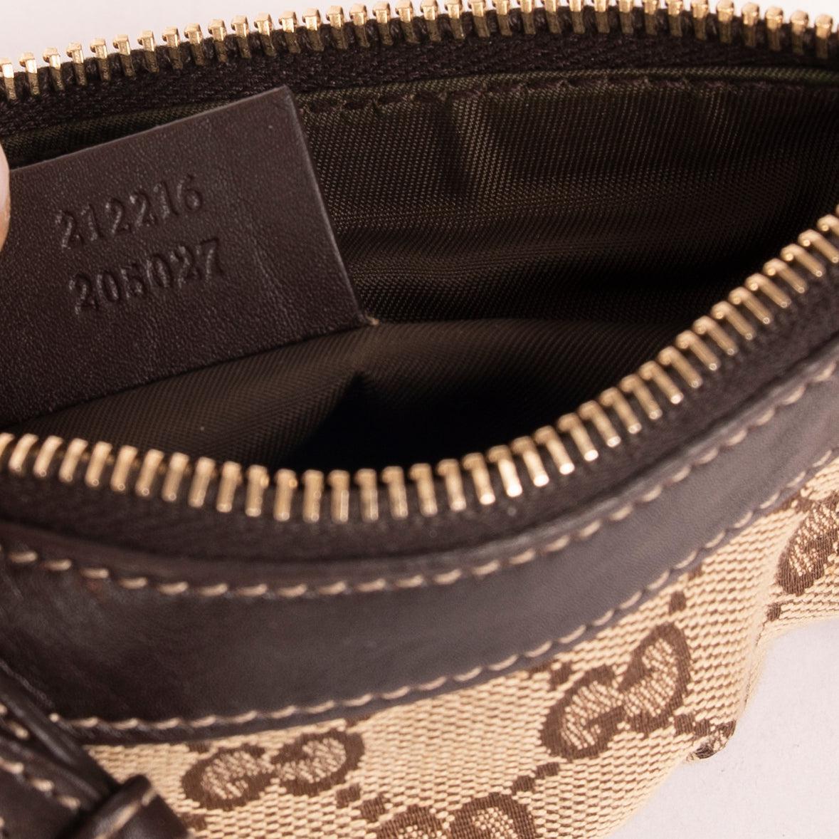 Gucci GG Canvas Charm Sling Pochette